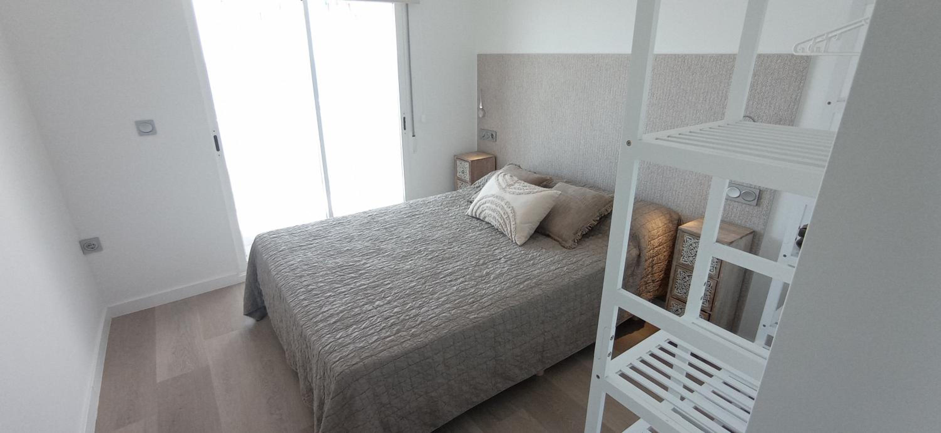 Apartamento L´espigo de Saoret primera linea playa Centro soleado y recien renovado