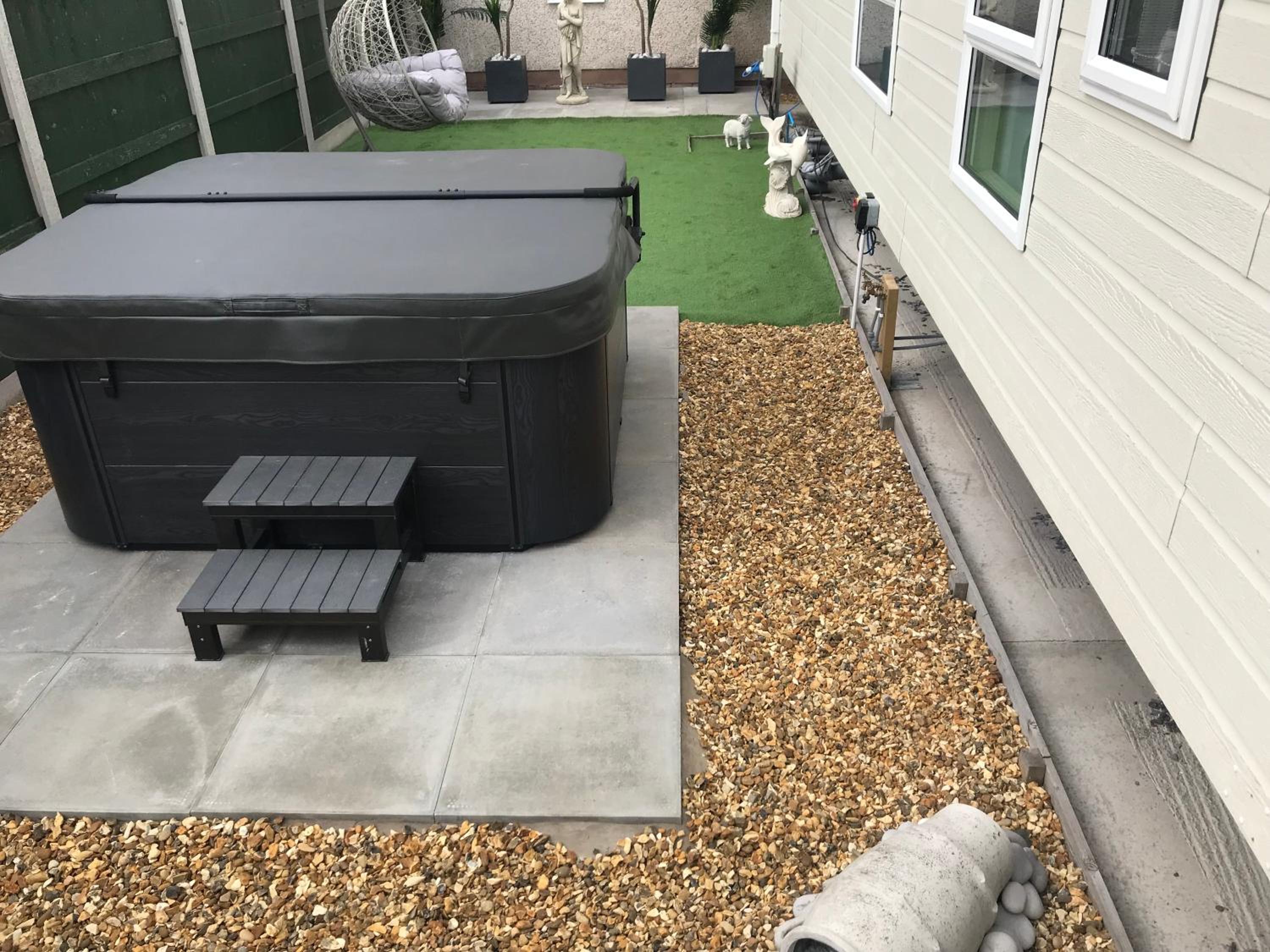 Hot Tub Accommodation North Wales Lodge view 3