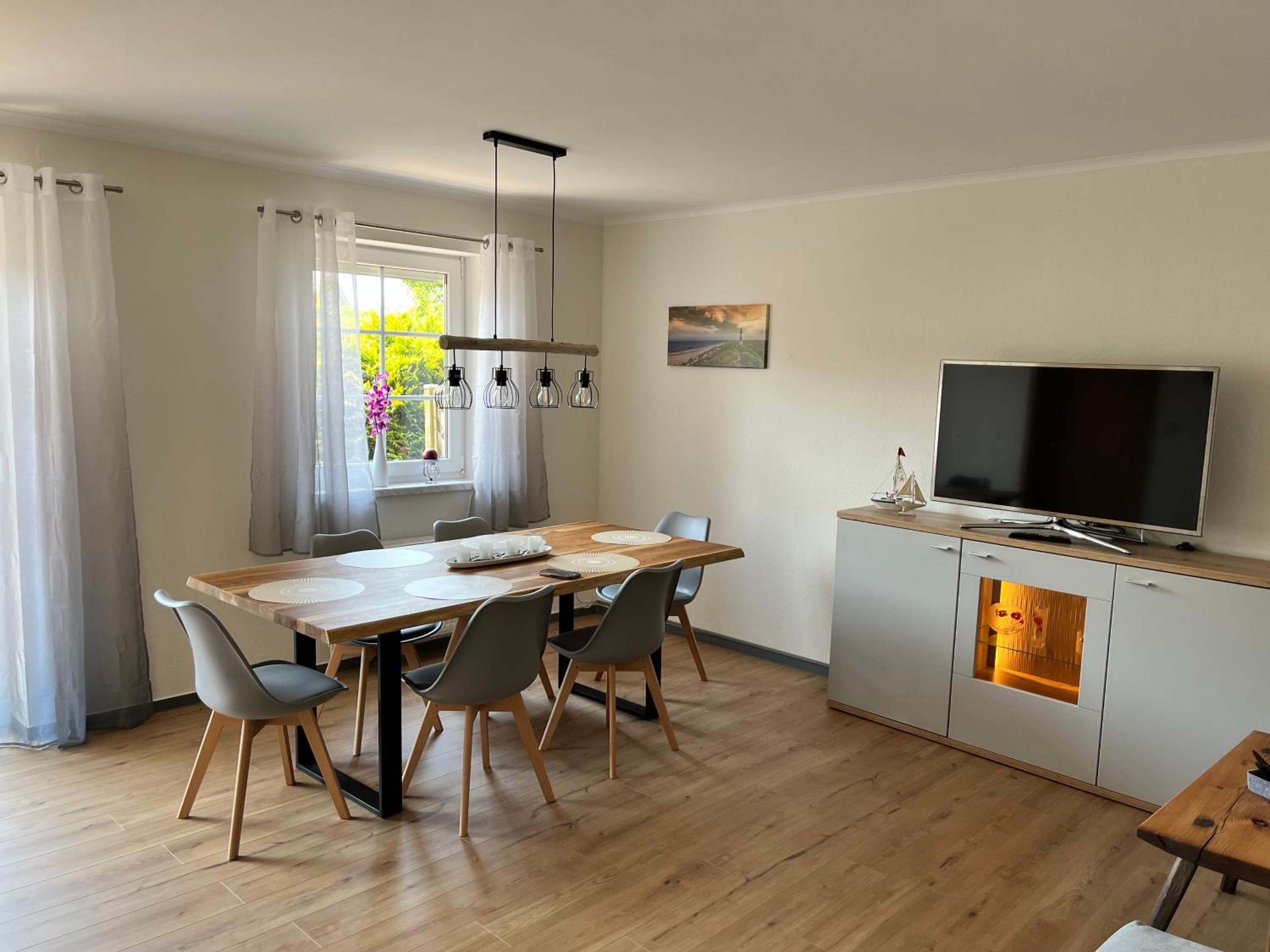Naturstrand Apartment - 86m² - 4 Betten - Parkplatz