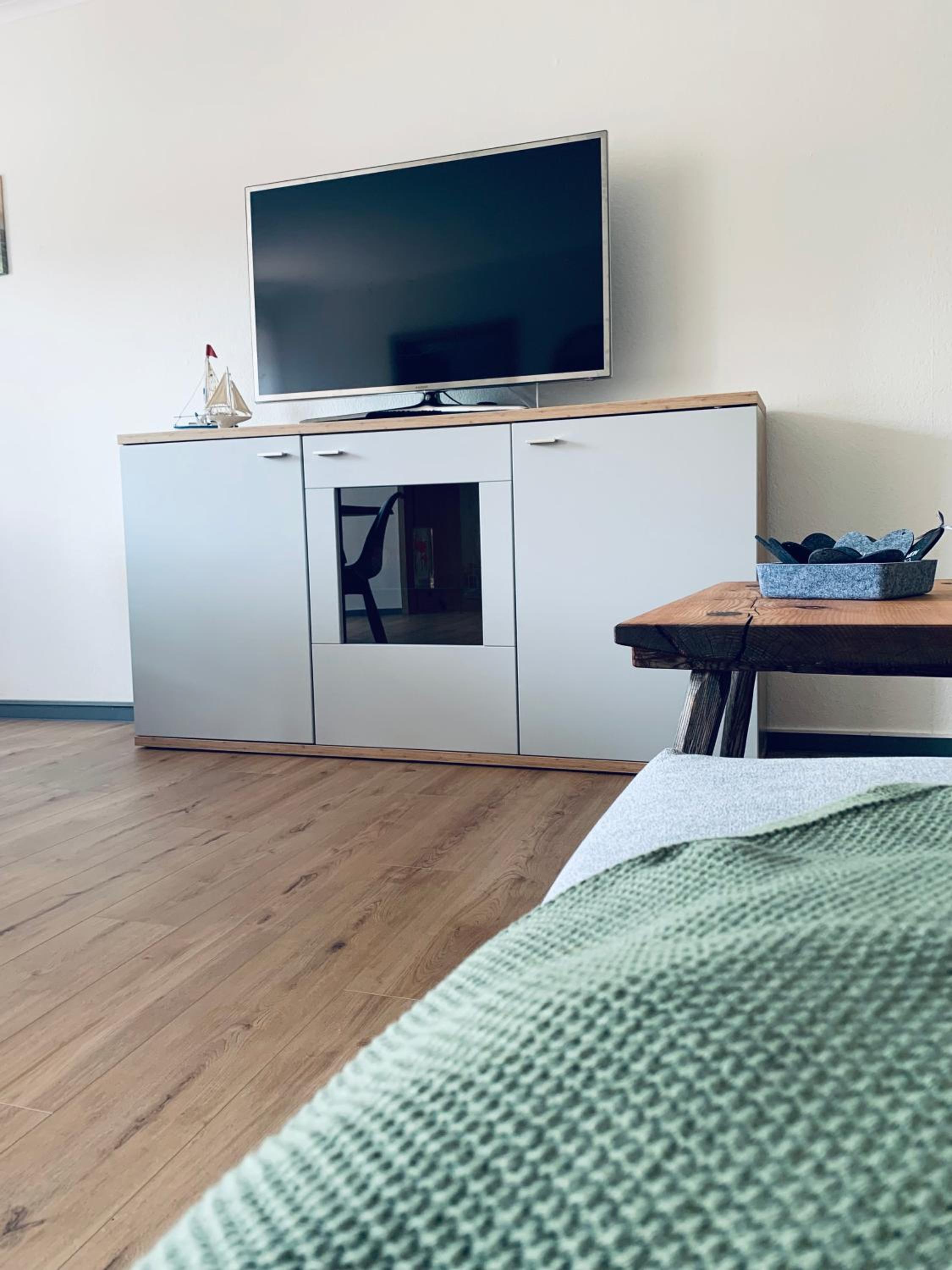 Naturstrand Apartment - 86m² - 4 Betten - Parkplatz
