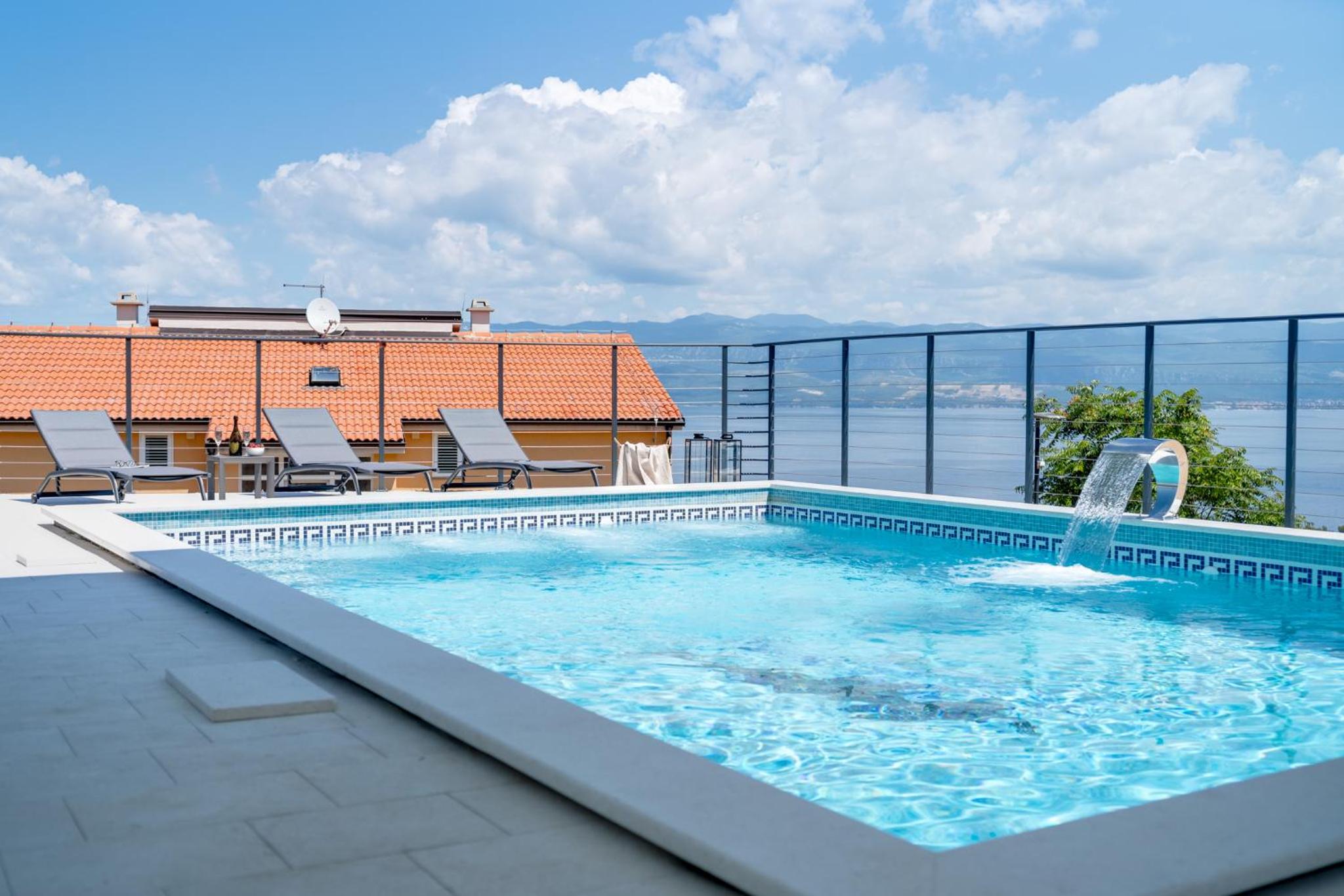 Luxury villa Verbenico Hills- amazing sea view, pool with whirpool and waterfall, beach, in famous wine region - Your holiday with style view 4