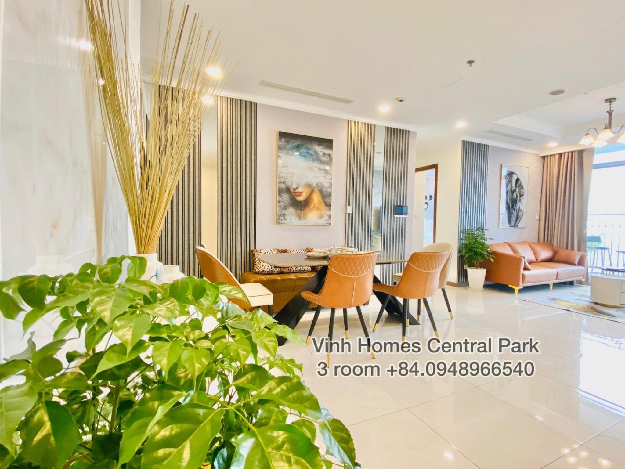 VinhHomes Central Park 3 room - Căn hộ 3 phòng ngủ