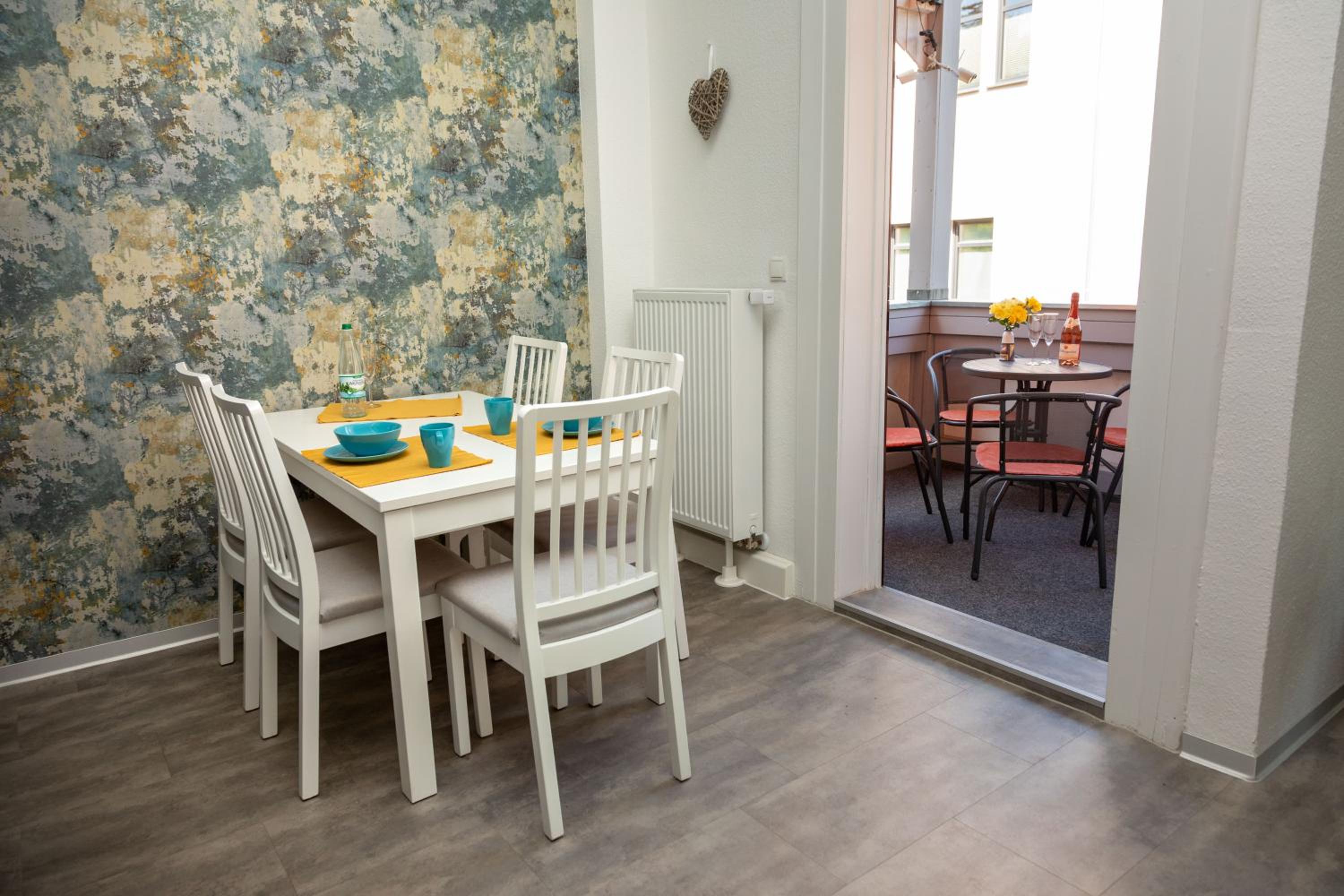 Moderne Ferienwohnungen in alter Villa