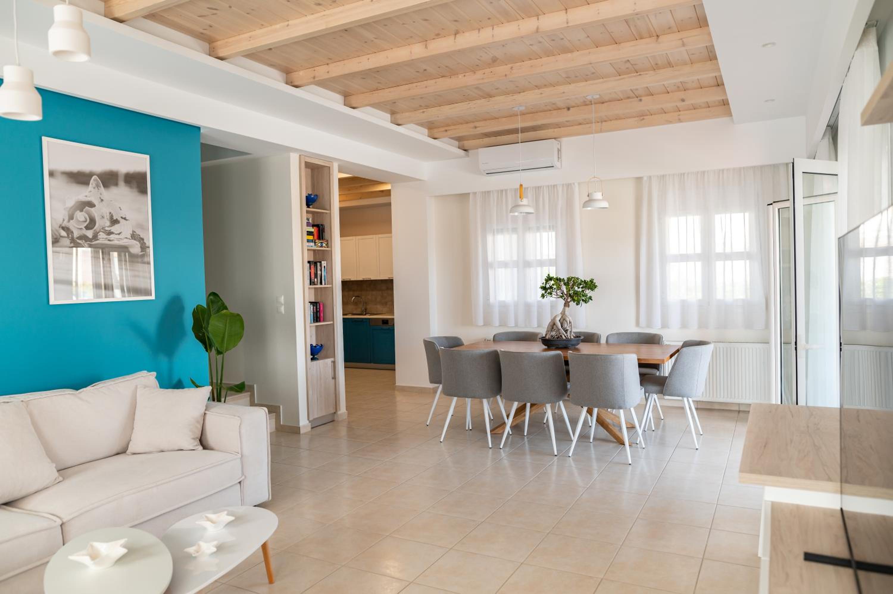 Villa Eos Mastichari - with heated pool view 3