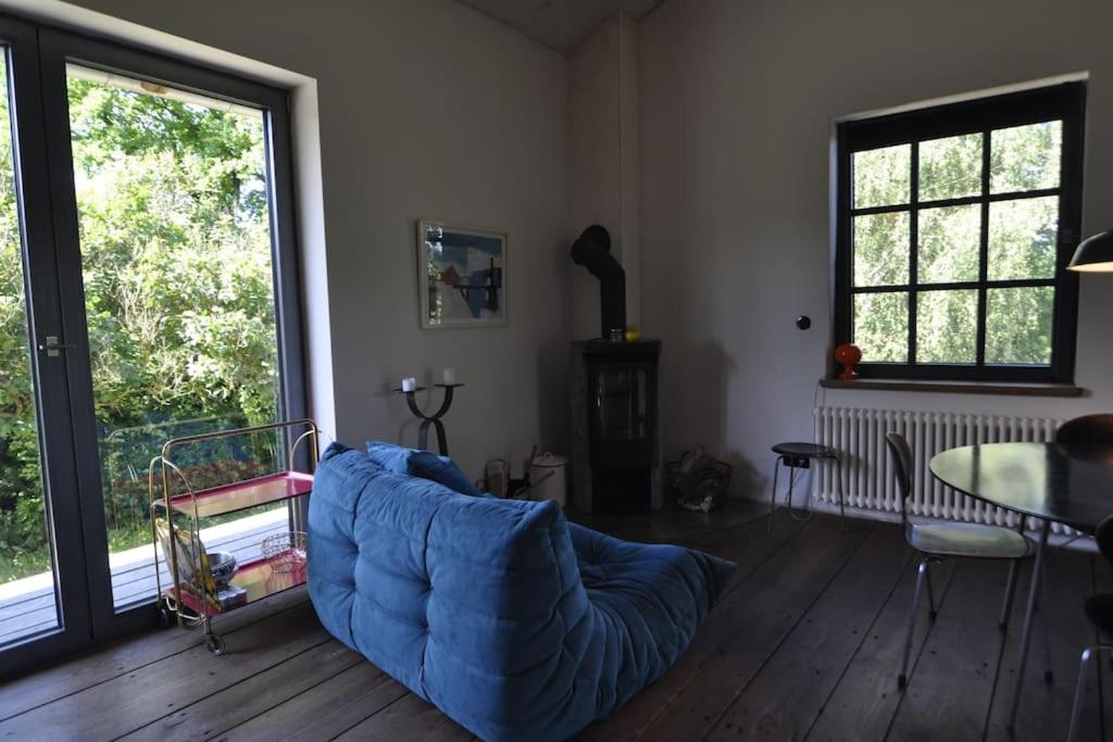Romantisches Studio am Waldesrand mit Gartensauna