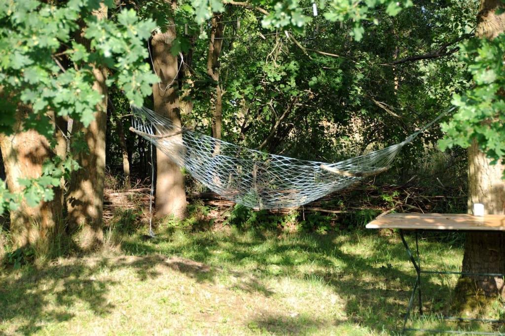 Romantisches Studio am Waldesrand mit Gartensauna