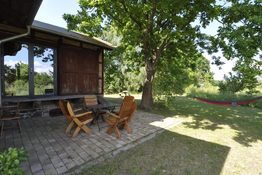 Romantisches Studio am Waldesrand mit Gartensauna