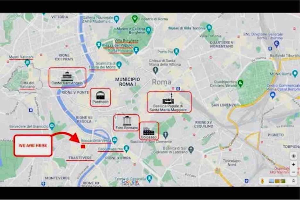 Trastevere House-suite elegante nel centro storico