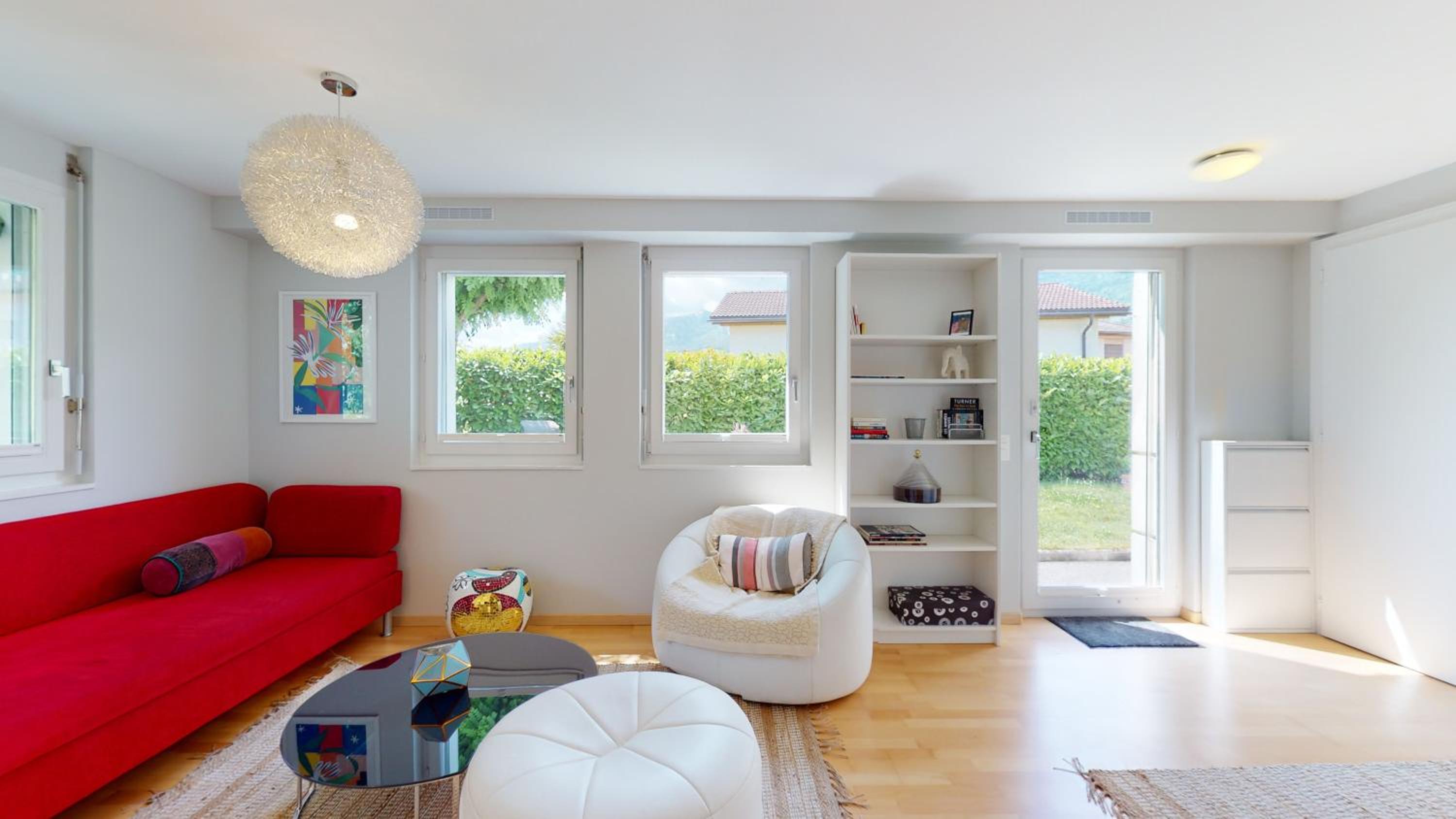 Spacious studio in a quiet area of Sierre