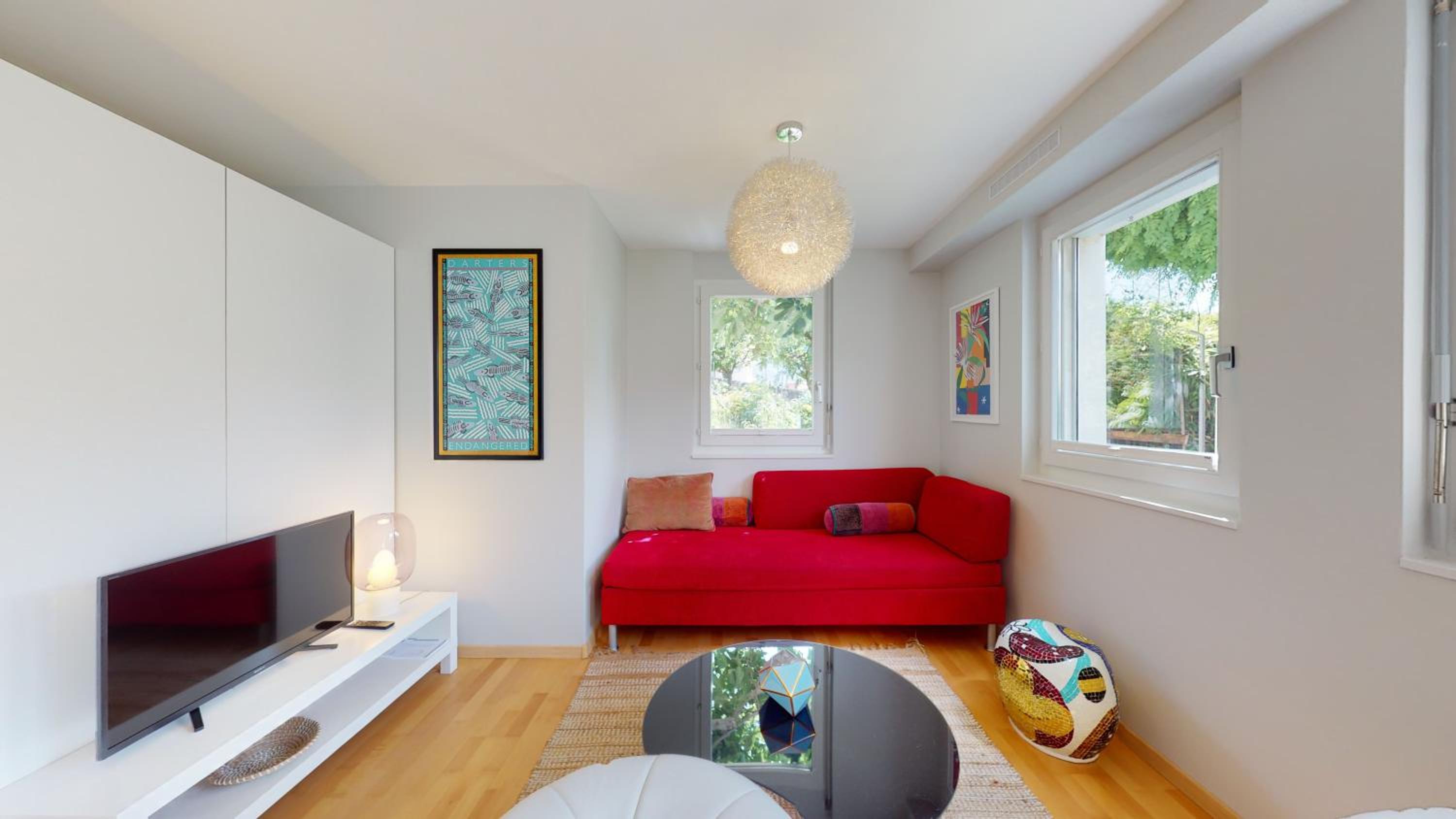 Spacious studio in a quiet area of Sierre
