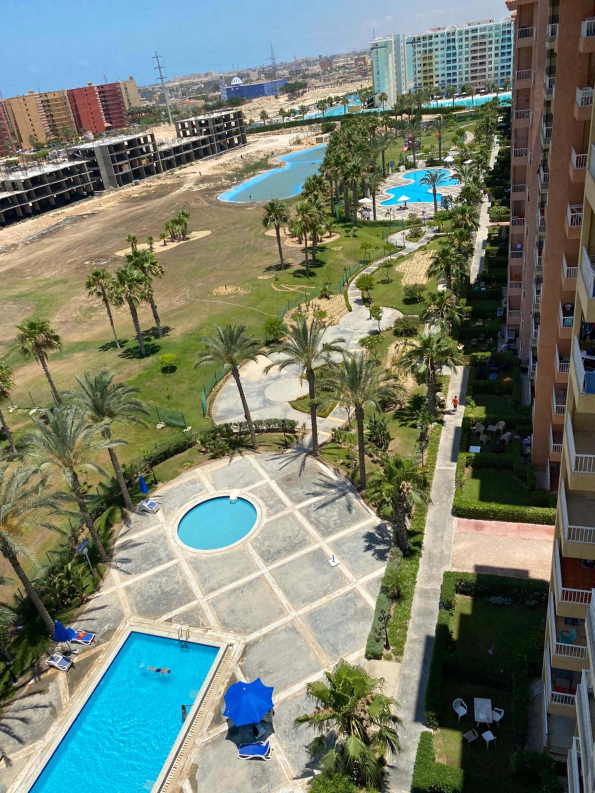 Poolside Studio: Experience Tranquility in New Alamein-North Coast