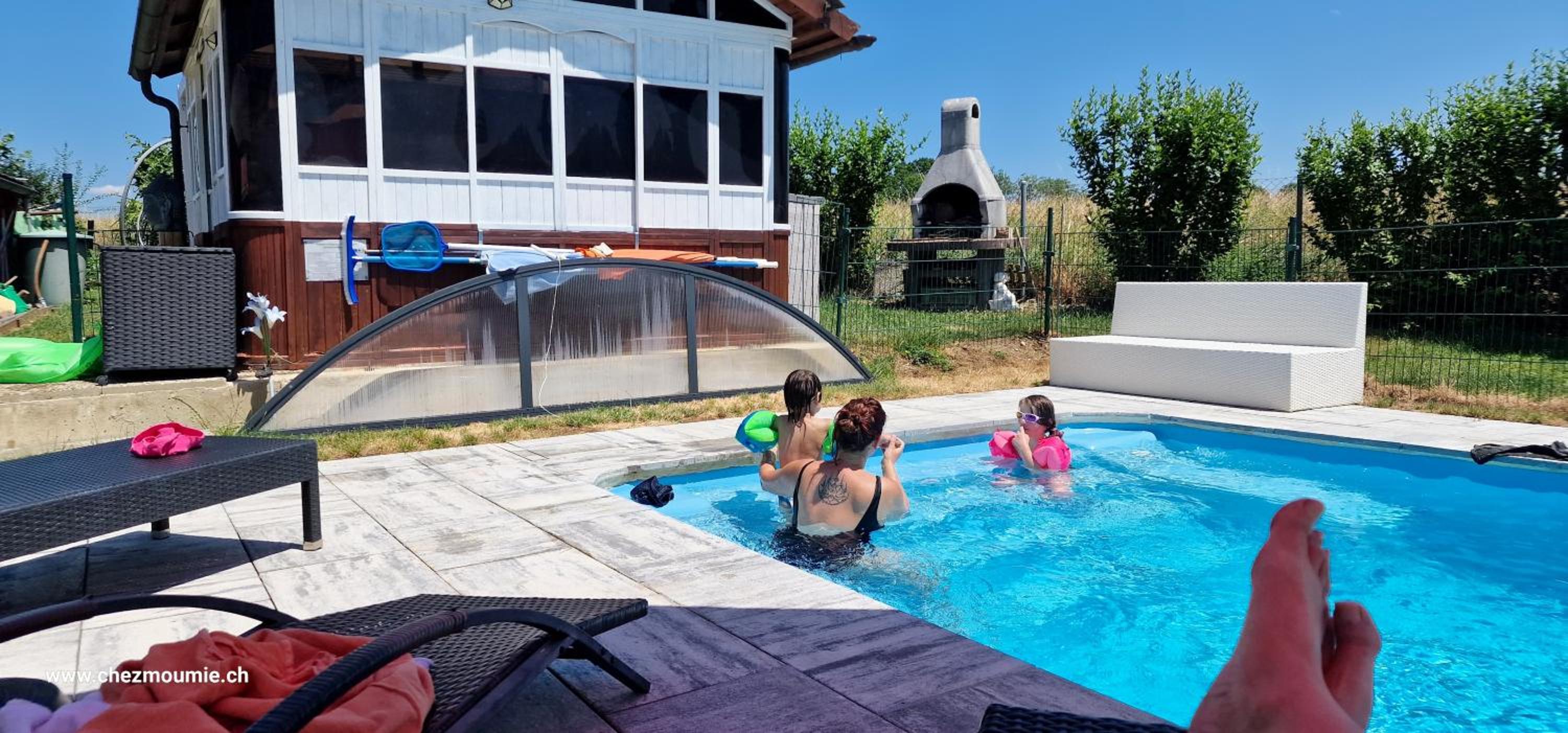 Comfortable studio in Bevaix with mountain view - 30 m² + Spa