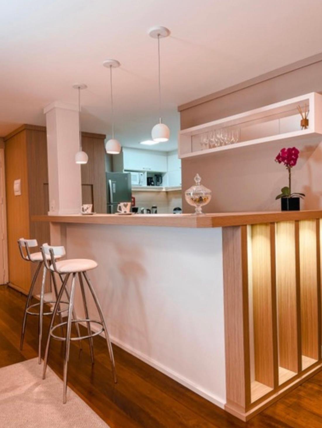 Apartamento decorado e aconchegante
