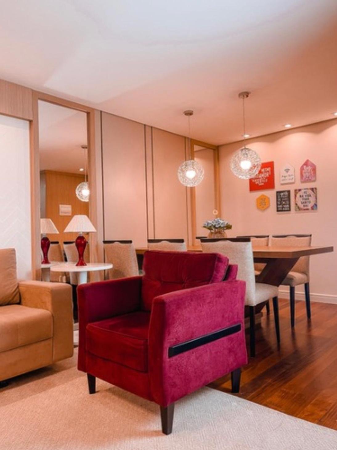 Apartamento decorado e aconchegante
