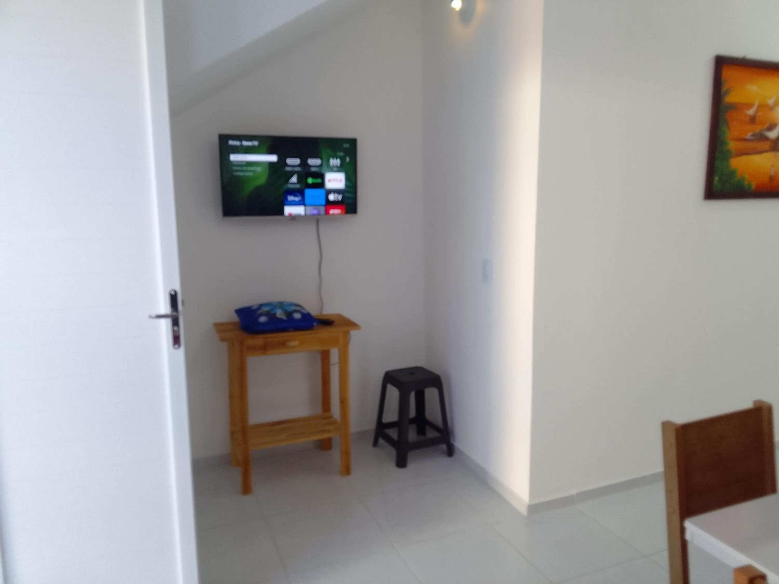 Casa do Bruno - Apartamento terreo - 1 - Terra - Quarto e sala com cozinha americana na praia do preá-CE