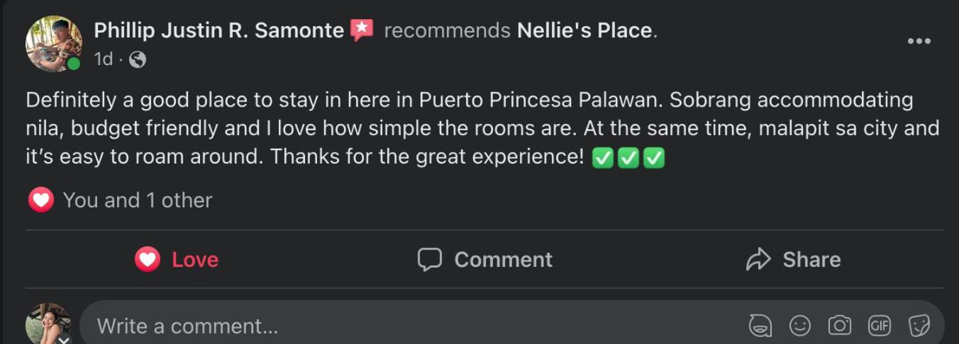Nellie's Place view 2