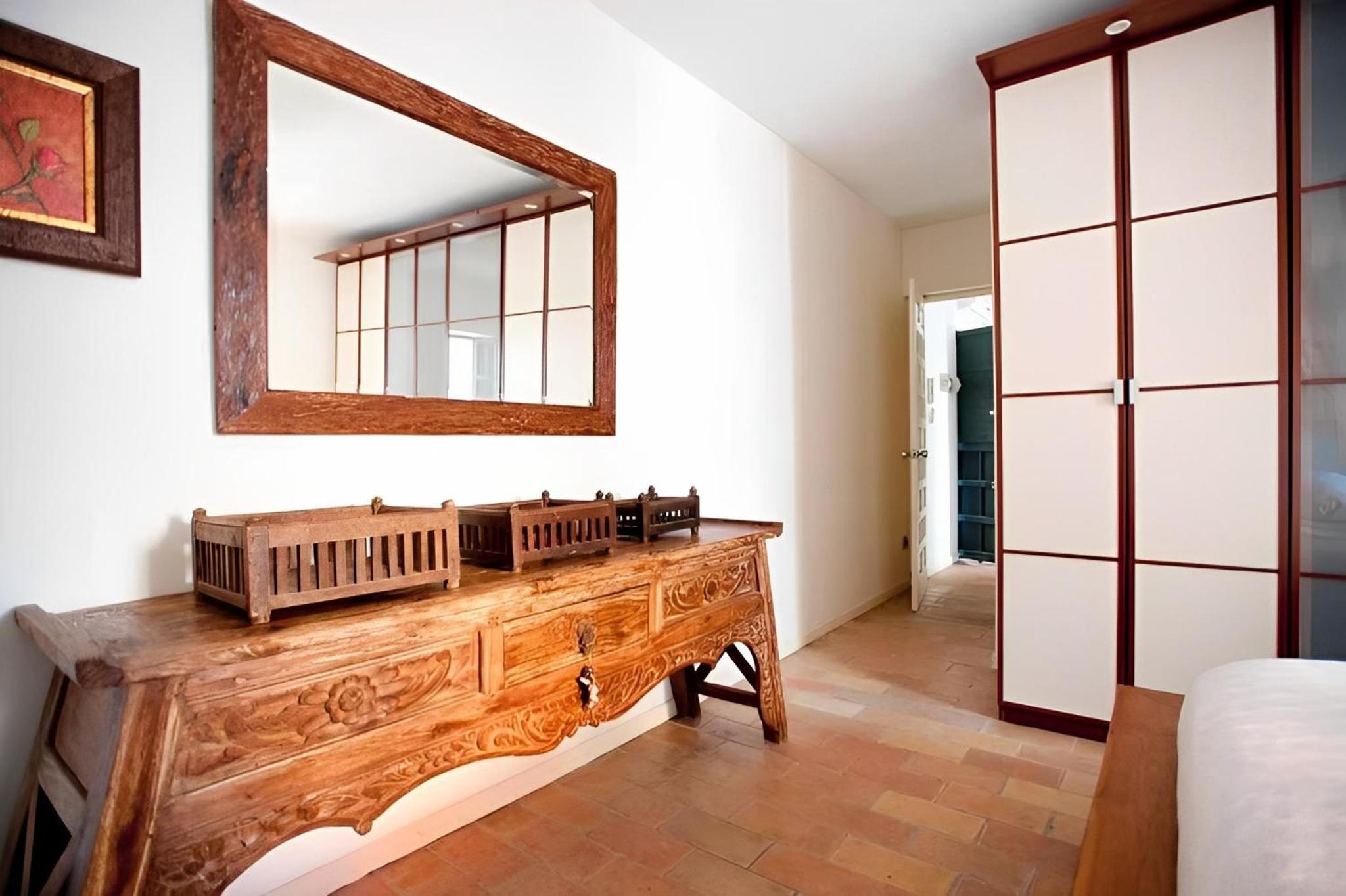 Exclusive apt with stunning patio in the center