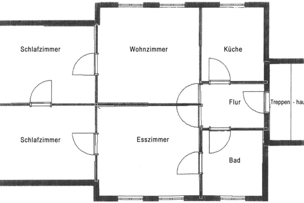 Landbahnhof Buschhof 2 OG mit Gartensauna