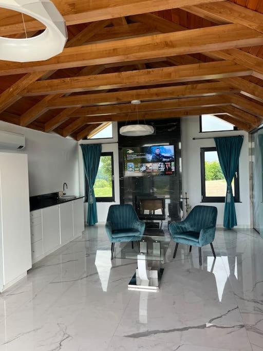 Casa moderna in Sinteu - intersectia intre modern si linistea naturii