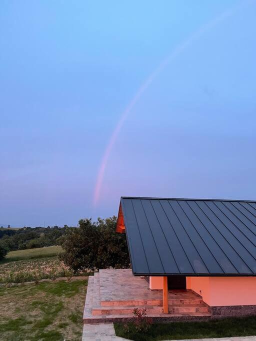 Casa moderna in Sinteu - intersectia intre modern si linistea naturii