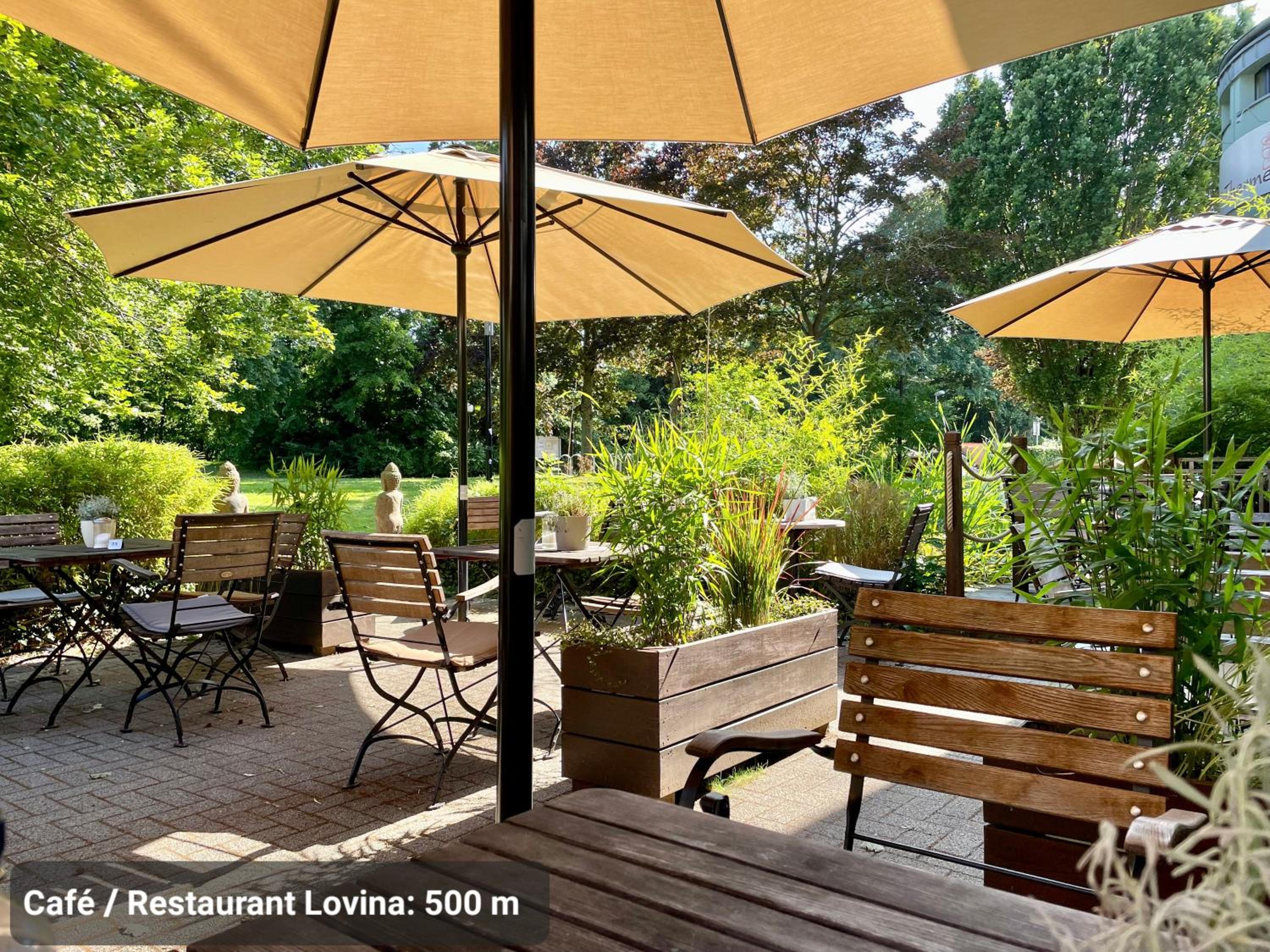 STUDIO3 zentral und ruhig mit Parkplatz, 5 min z Bali-T und GOP, Boxspringbett