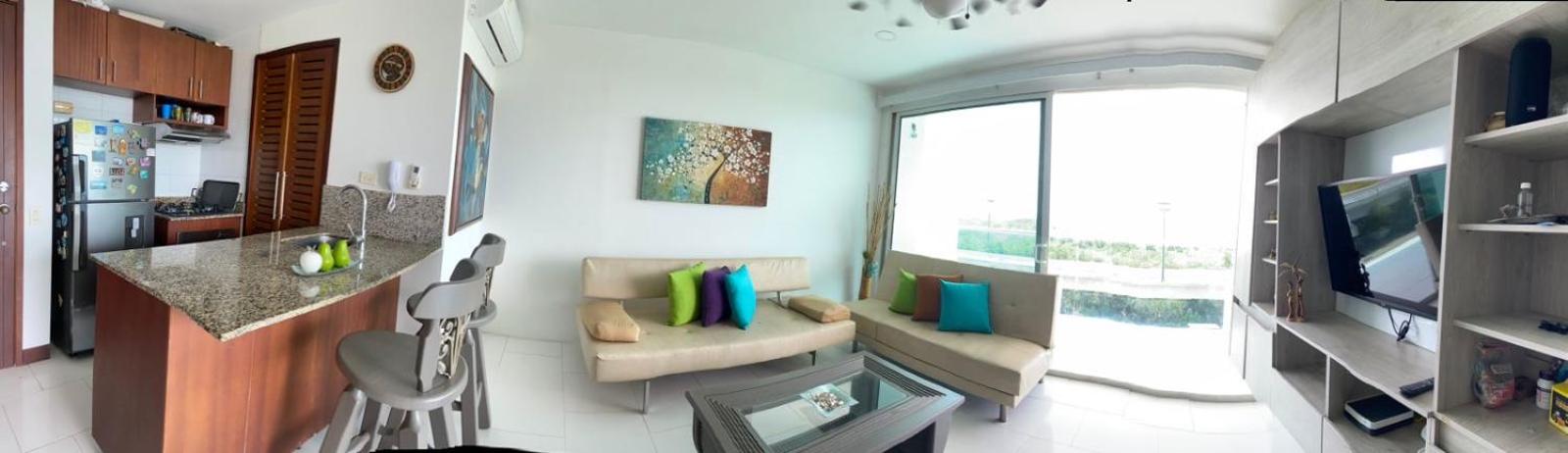 Apartamento en Cartagena Vista a la Bahía