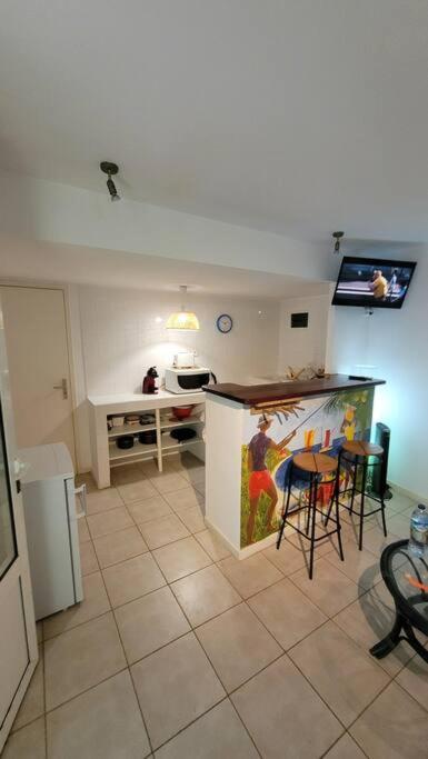 Trois ilets :Tisoleil charmant petit t2 avec terasse view 4