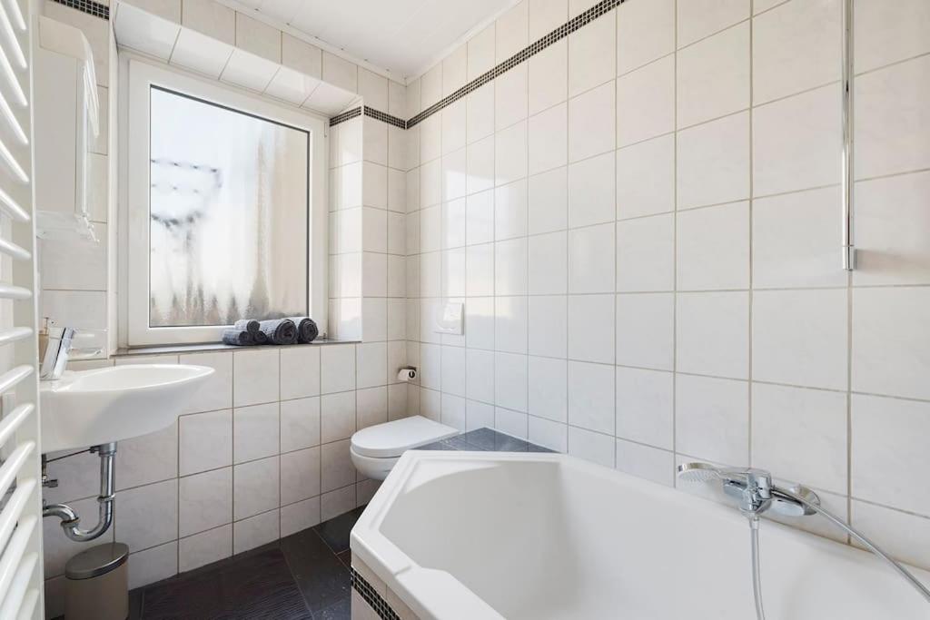 Tiny apartment with spacious terrace on the Rhine