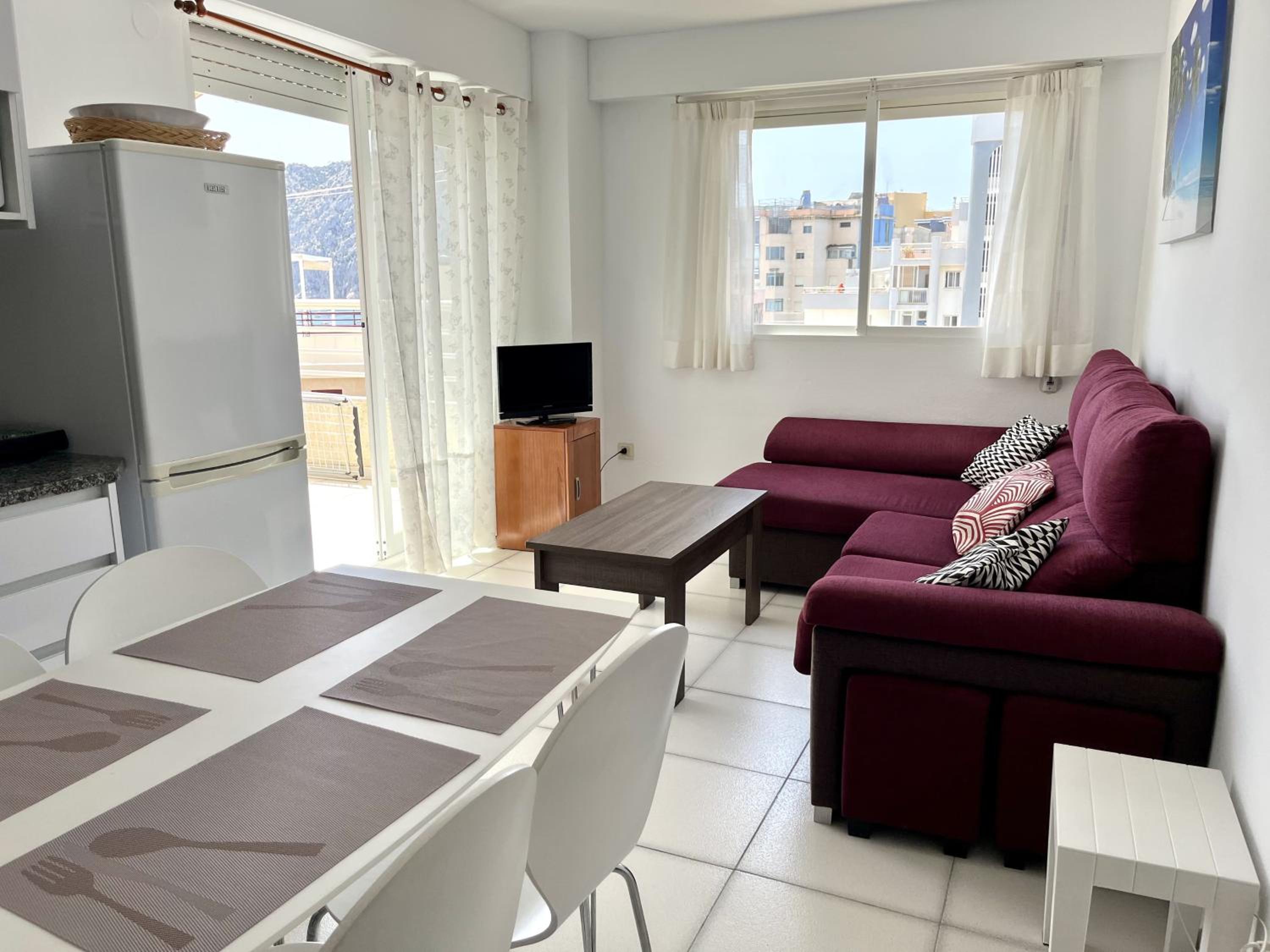 Primera línea con piscina en Calpe