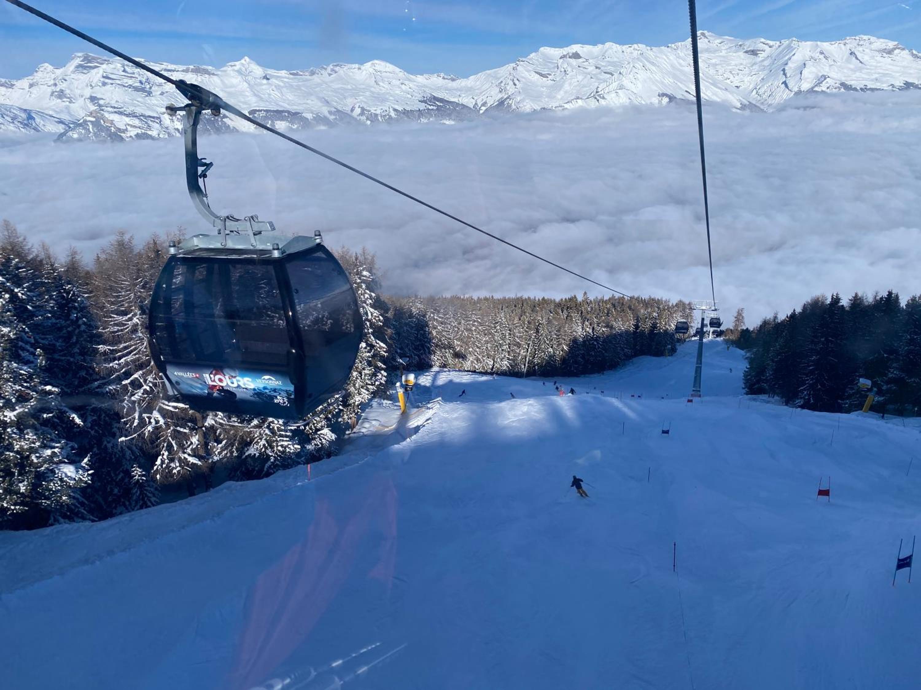 La Pourvoirie - 4 Vallées - Thyon-Les Collons, 10 pers, ski à 200 m, 4 parkings, vue fantastique !