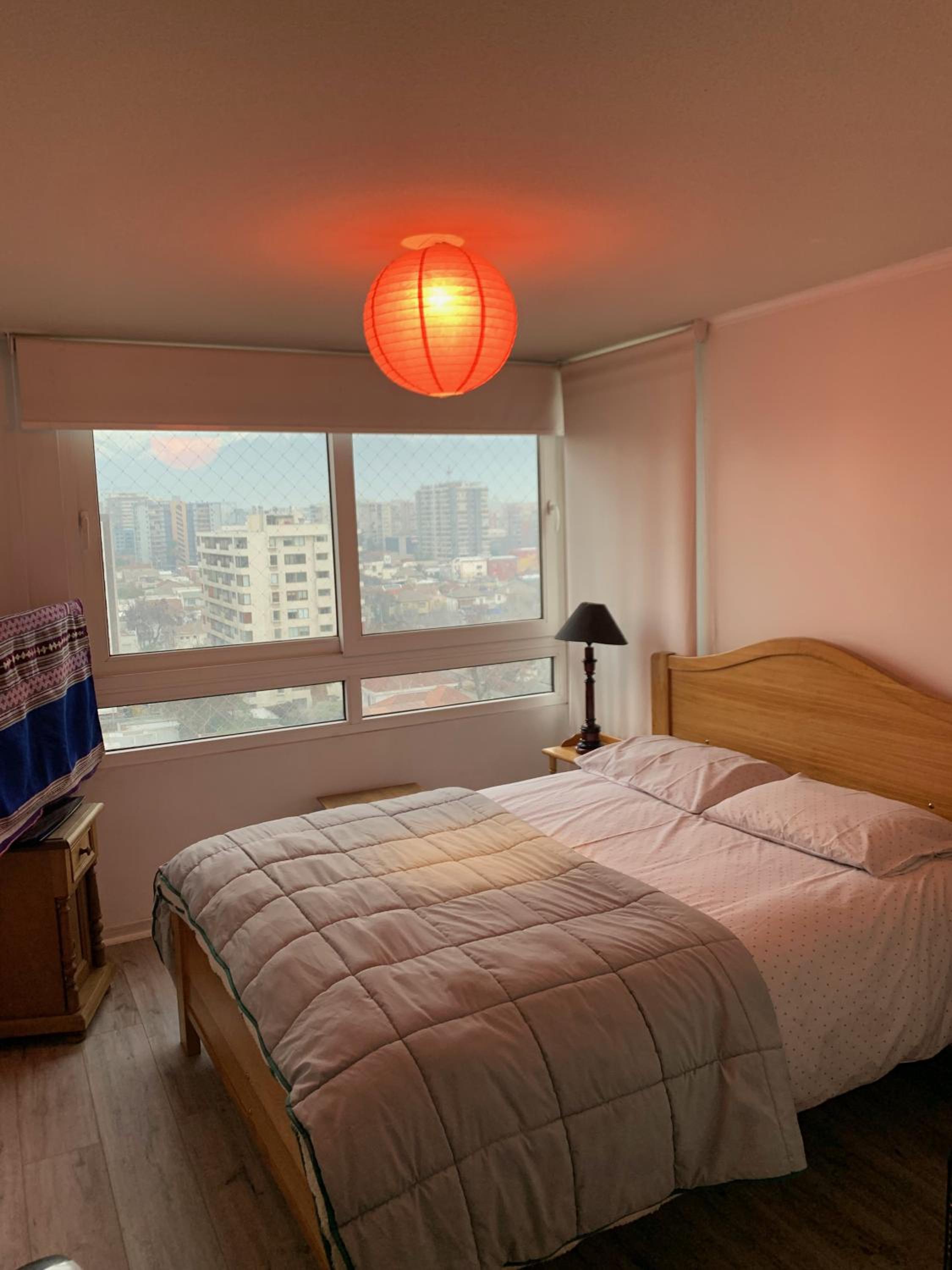 Departamento luminoso a pasos del Barrio Italia con vista a la cordillera