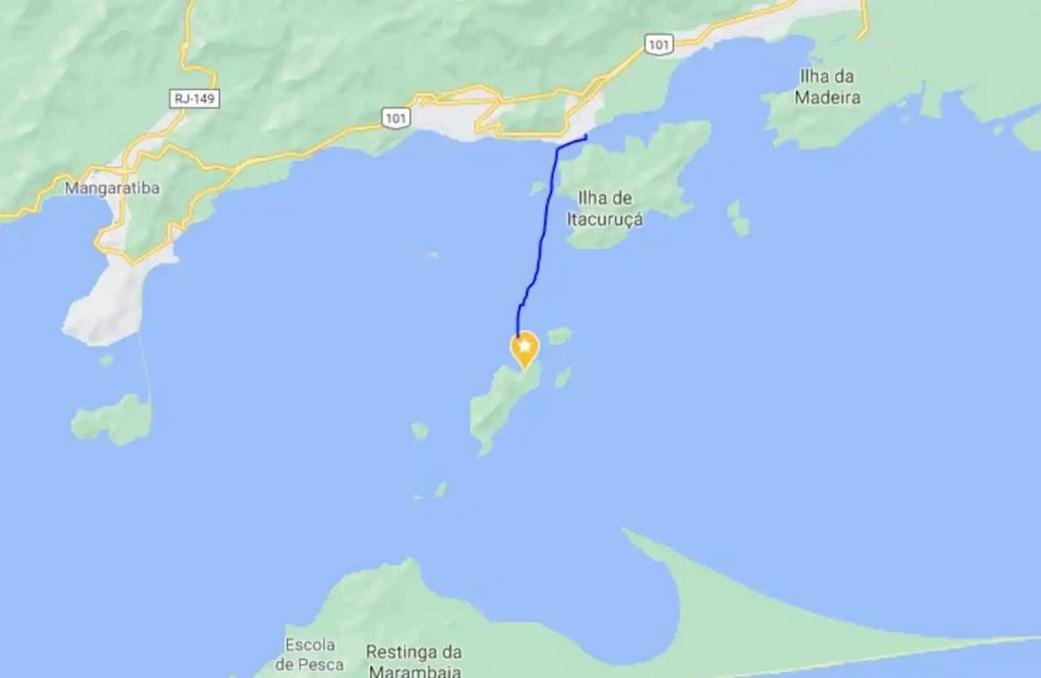 Casa Azul ilha de Jaguanum com WIFI