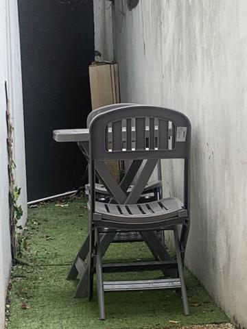 outdoor bbq area