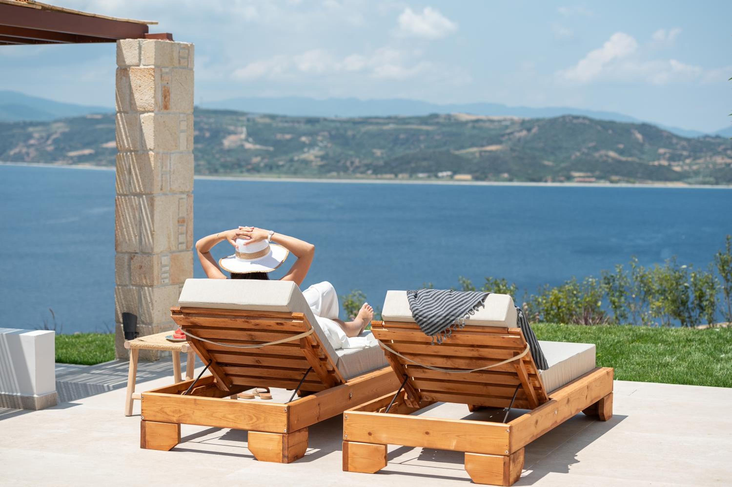 Sun rise Villas ammouliani view 3