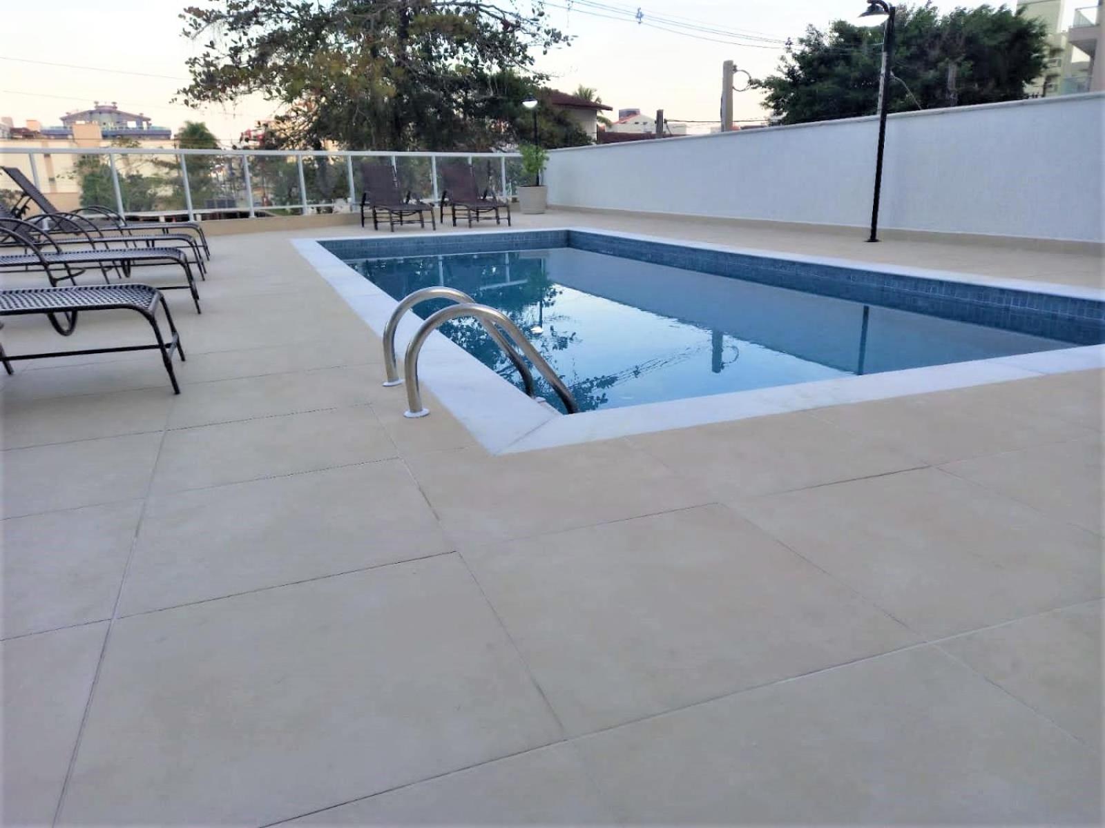 Apartamento Recanto Praia Grande - Mar, Ar, Churrasqueira, Piscina e Sauna