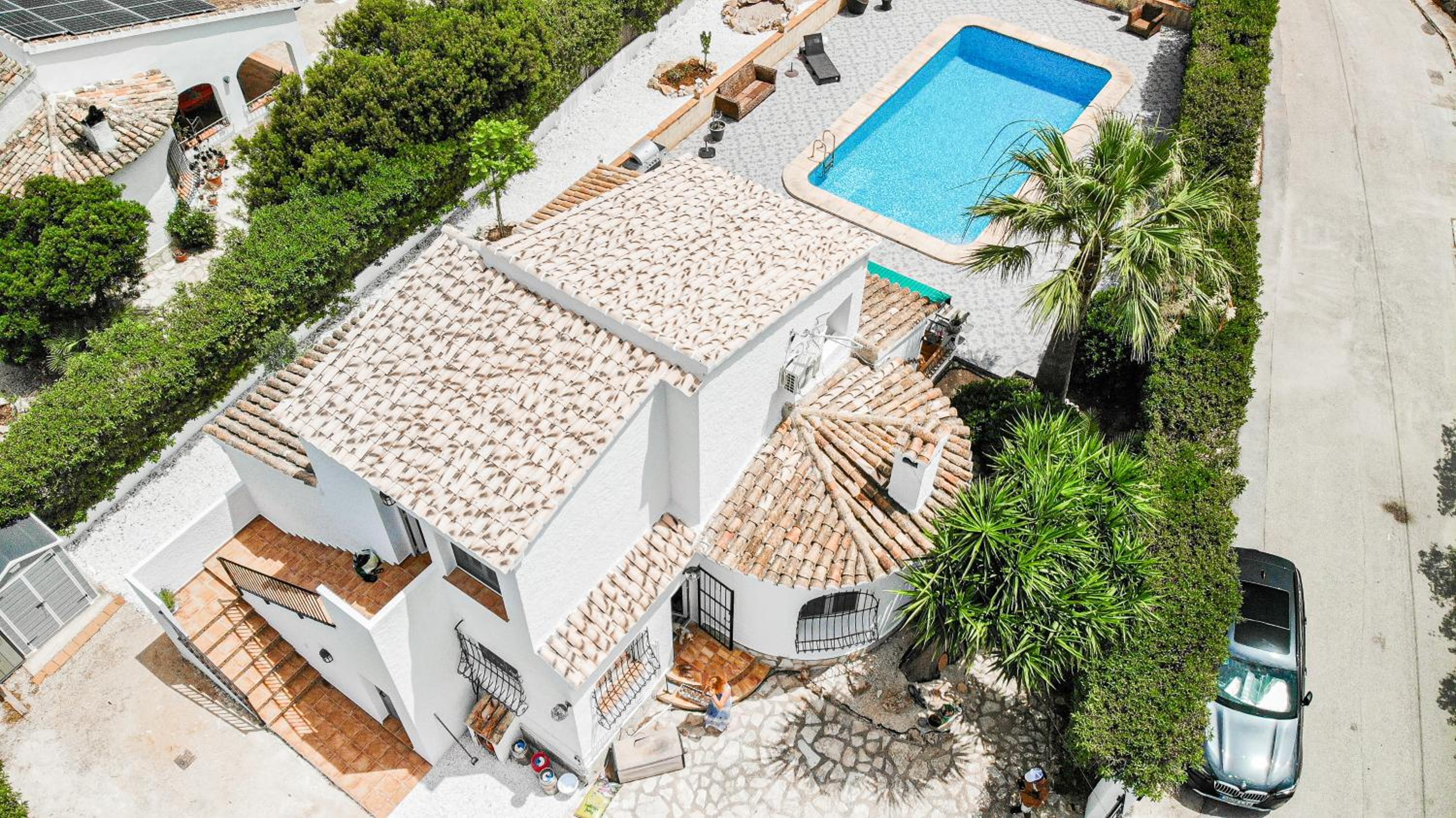 Casa María Top Floor Studio Apartment with Swimming Pool