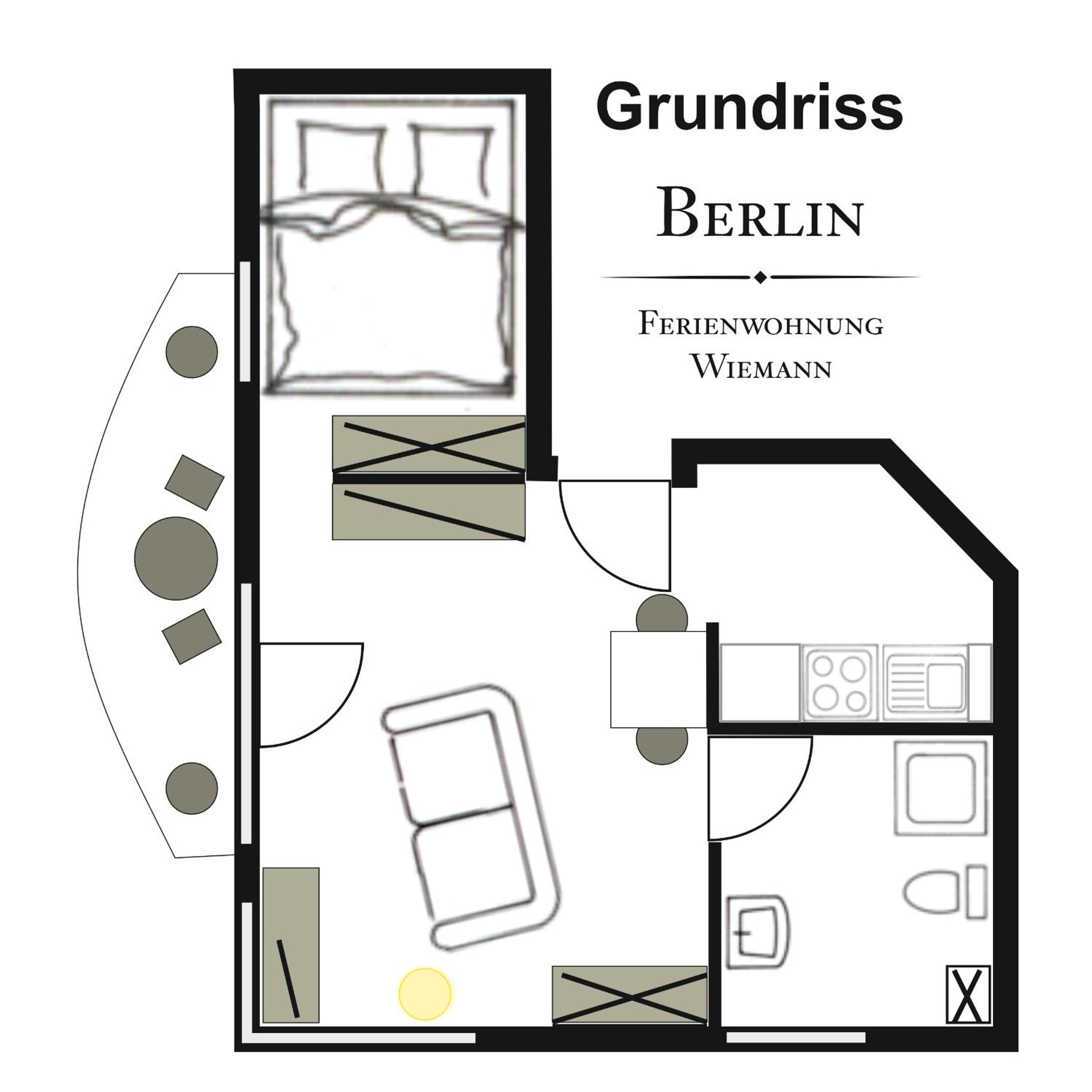 Berlin-Oase - schnuckelige Ferienwohnung an der Grenze zu Berlin