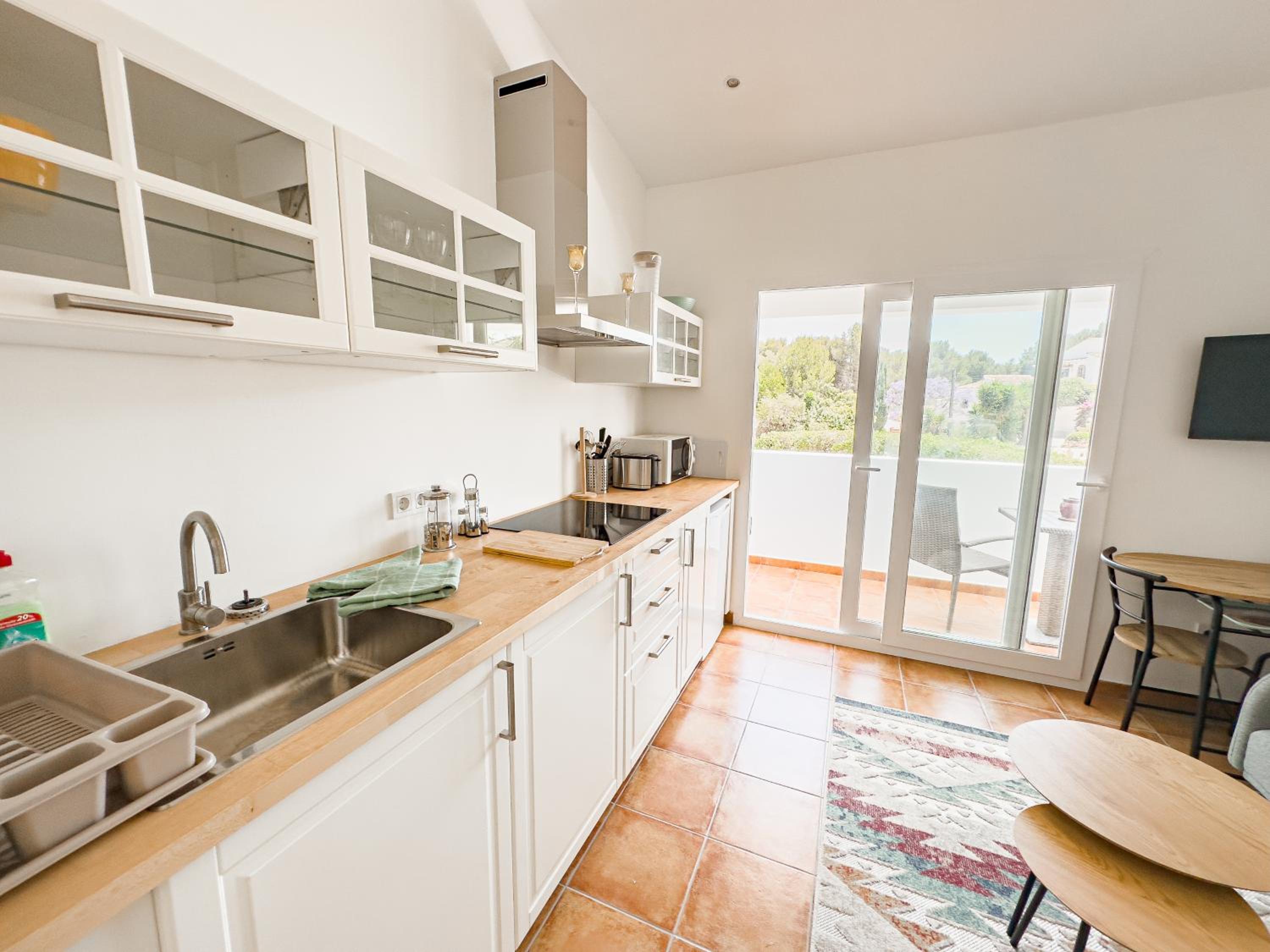Casa María Top Floor Studio Apartment with Swimming Pool