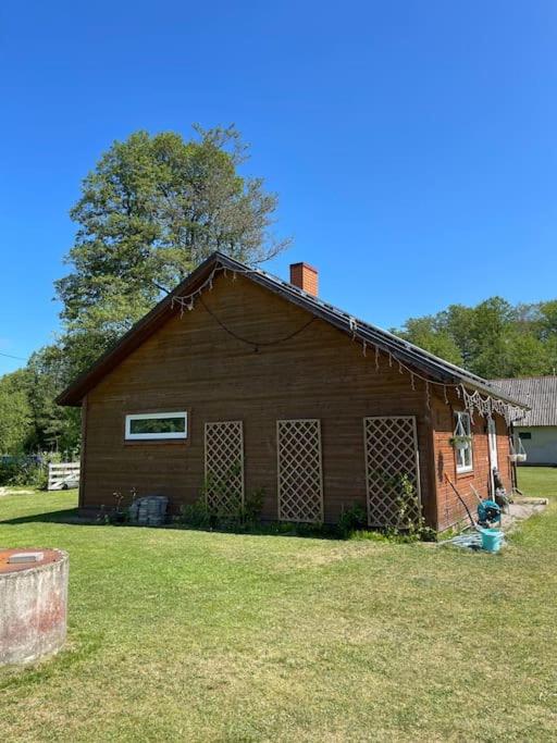 Sauna house with nearby observatory