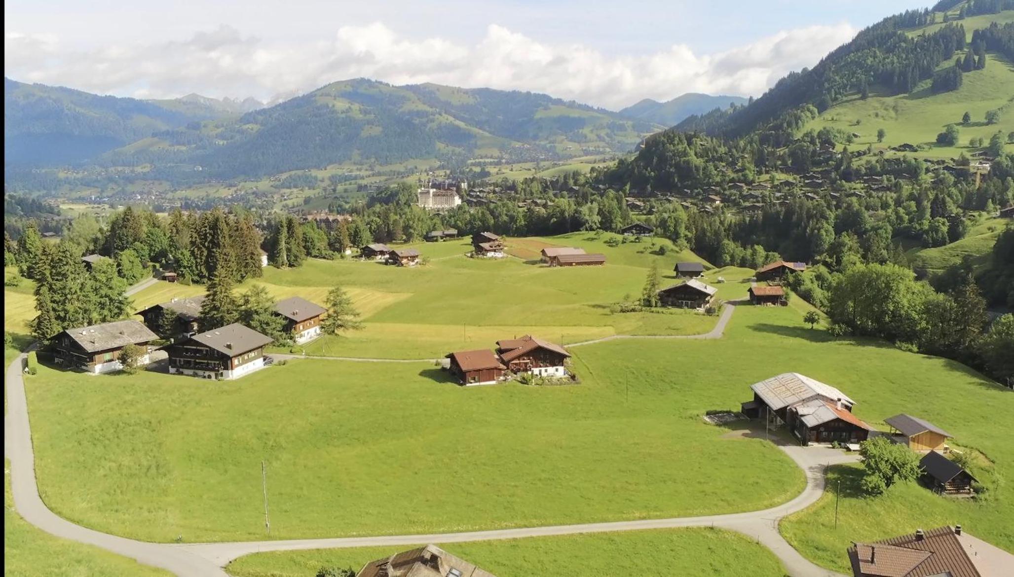 Alpenchalet Weidhaus Gstaad - Dachwohnung - Studio - Stockbettzimmer