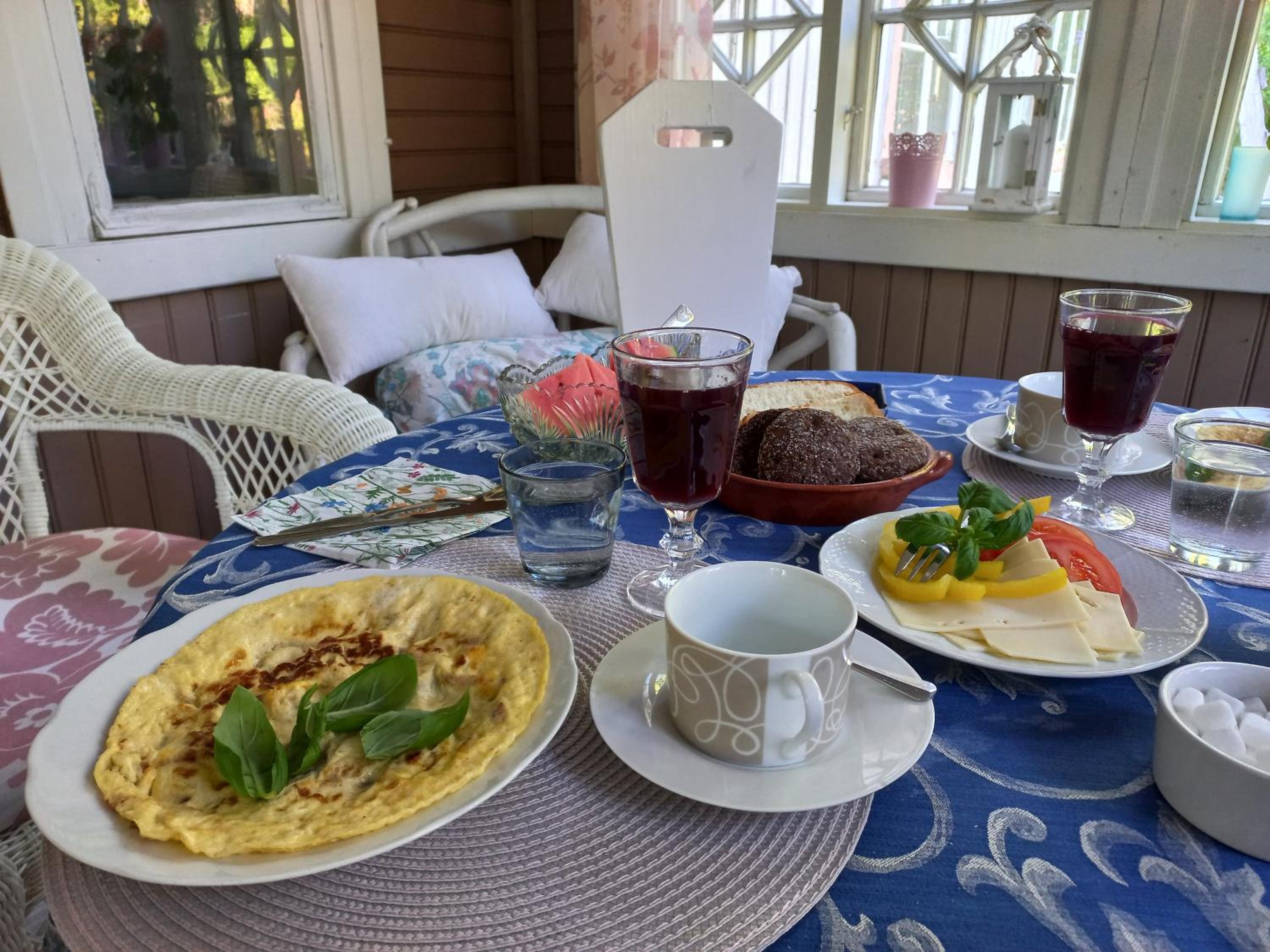 Bobackan pihatorpan kammarit