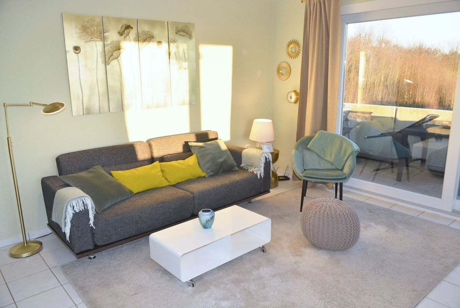 Haus am Golfplatz Nr 06 Ferienwohnung Strandblick view 5