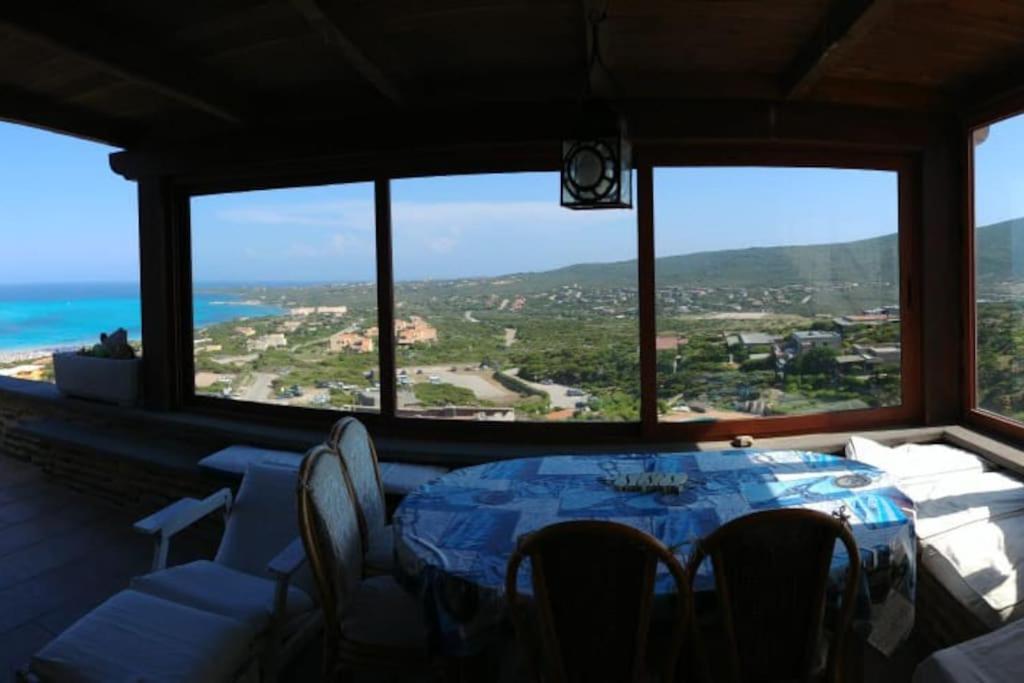 Panoramic villa on top of Capo Falcone