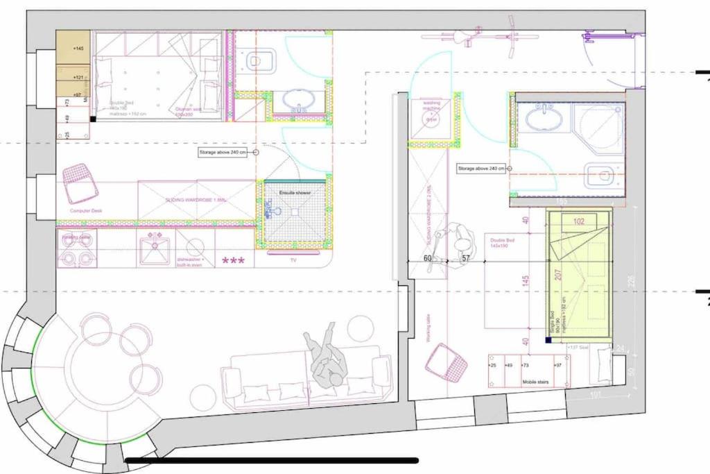 Elegant 2-bedroom flat next to British Museum
