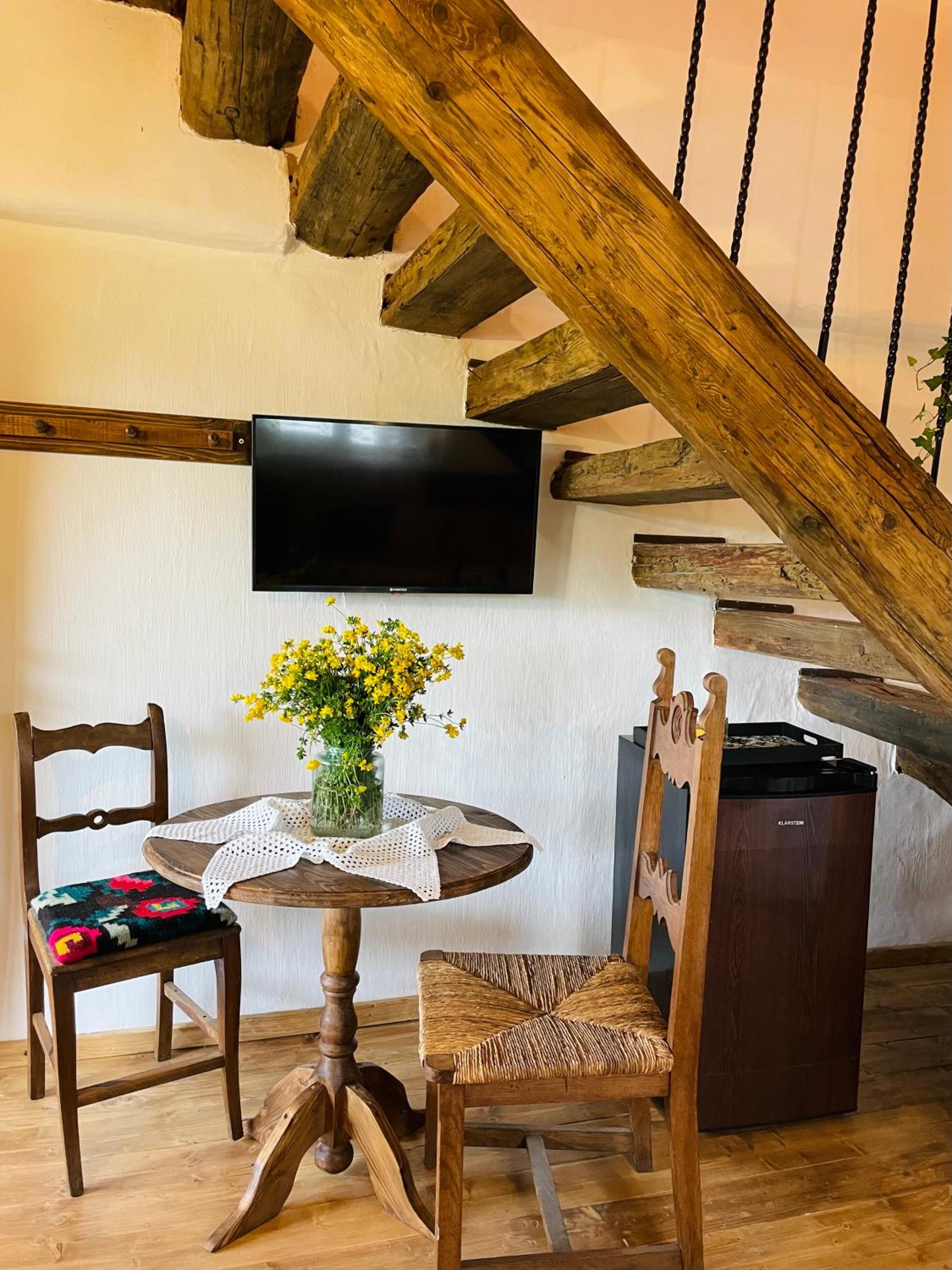 Inside, The Village- Wooden Hideaway