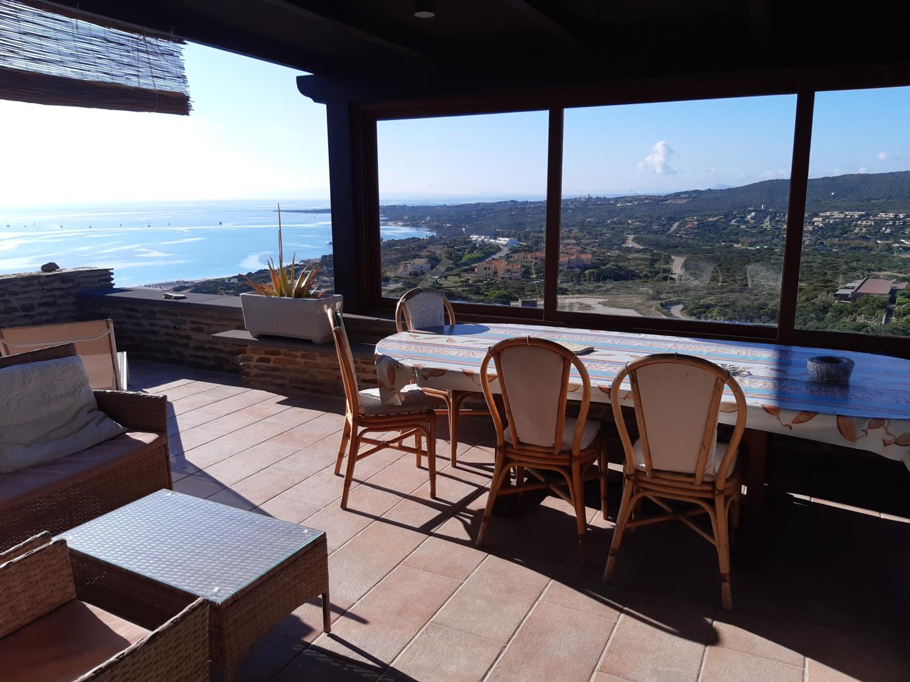 Panoramic villa on top of Capo Falcone