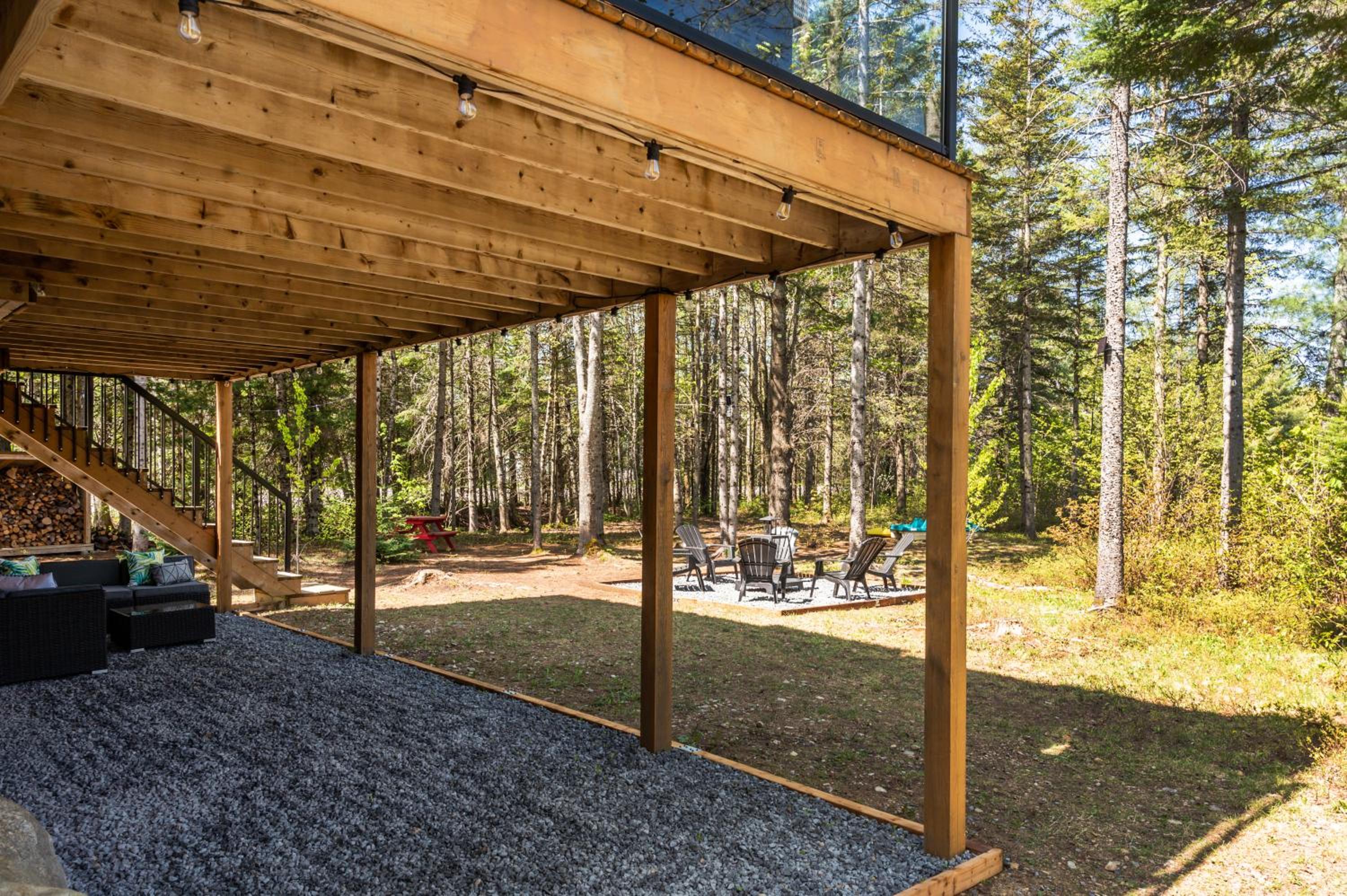 Chalet Natür Lakefront - Hot Tub - Fireplace - Ski - Waterfront - Private big land - Pedal Boat