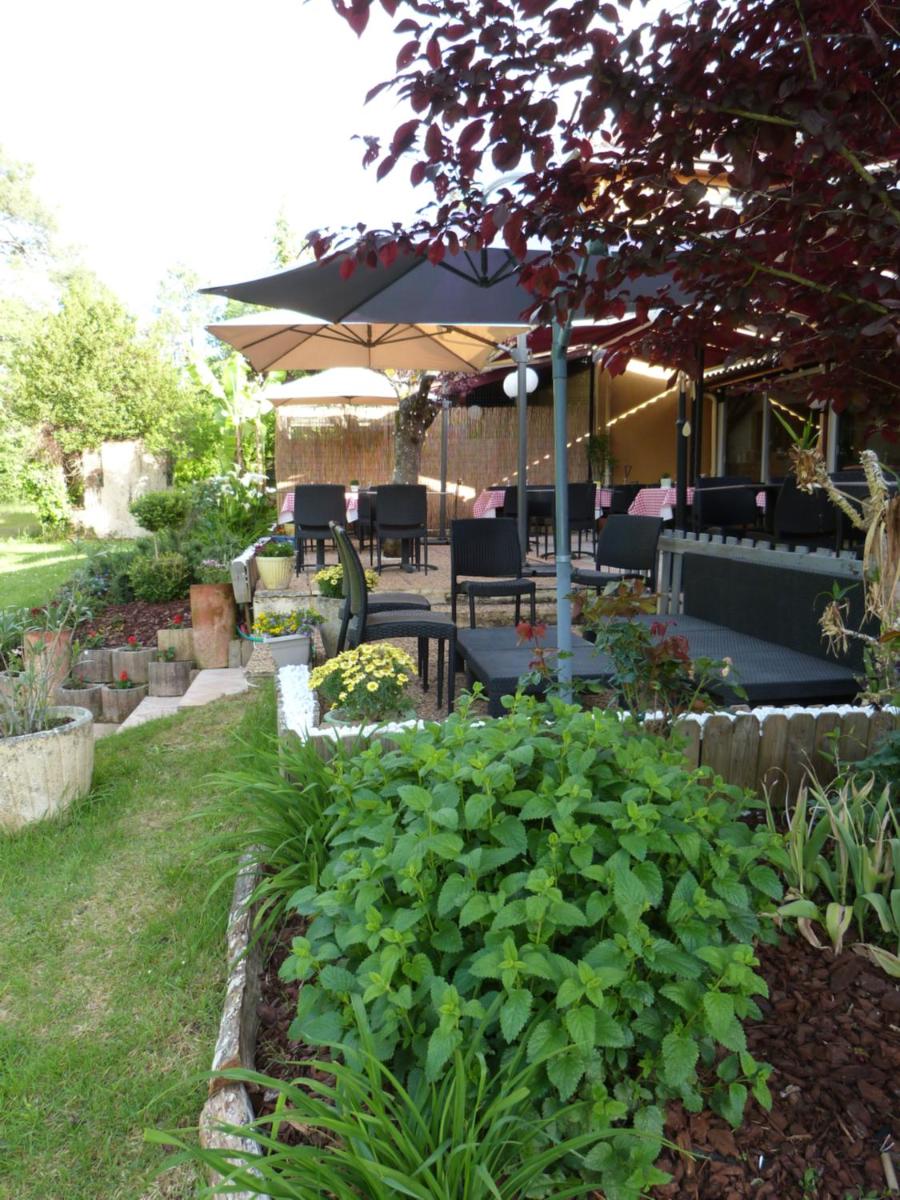 outdoor BBQ area