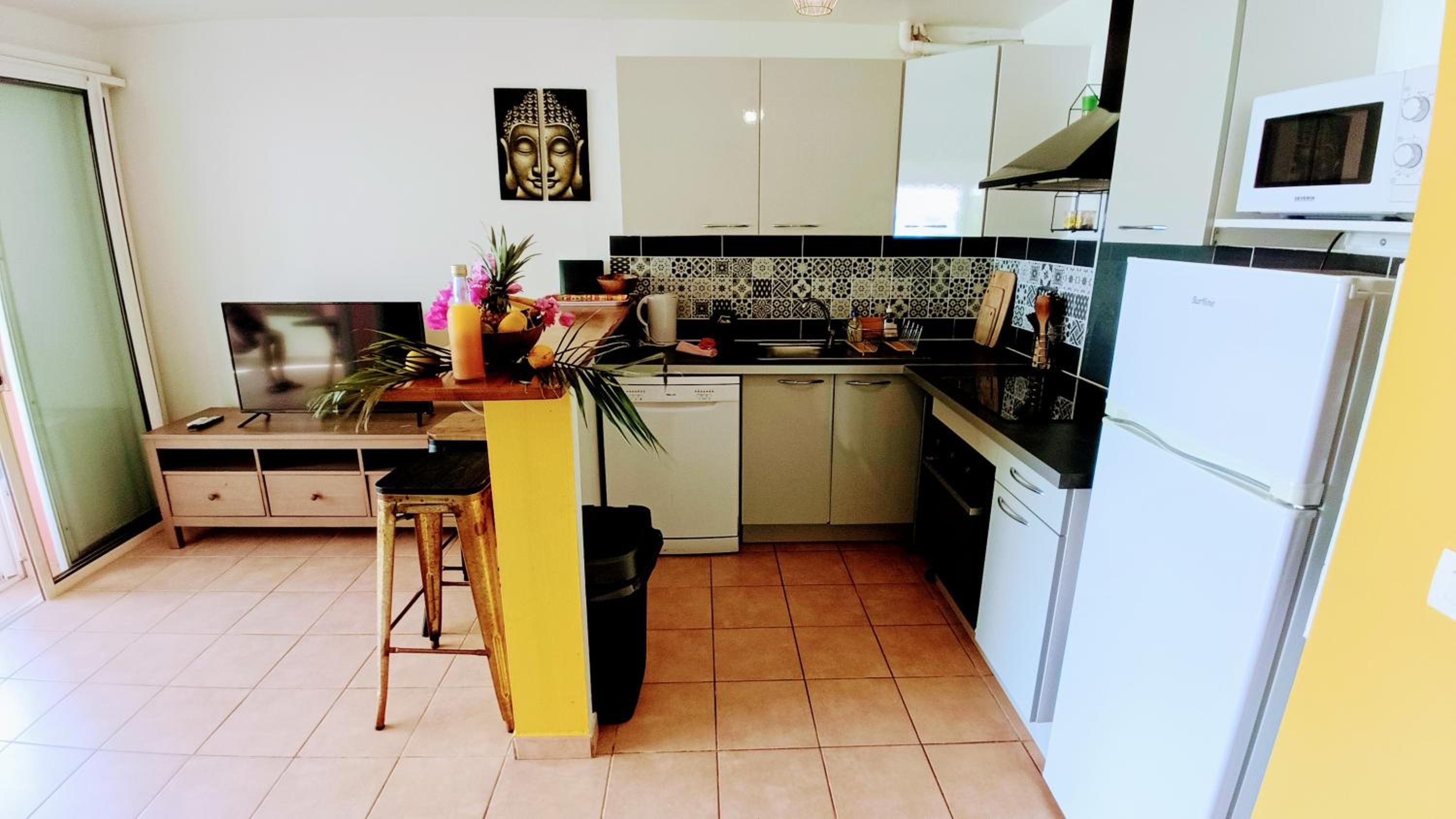 Cristal Duplex T3 au Gosier avec sa vue mer view 5