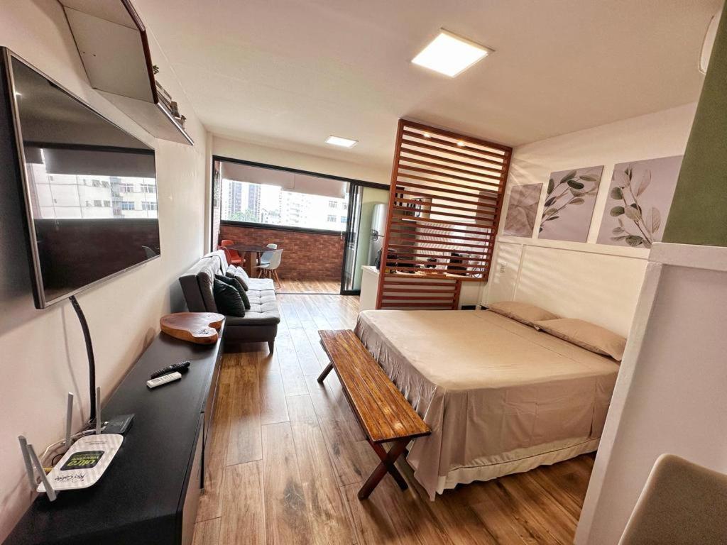 Studio 7 Completo Centro com Garagem